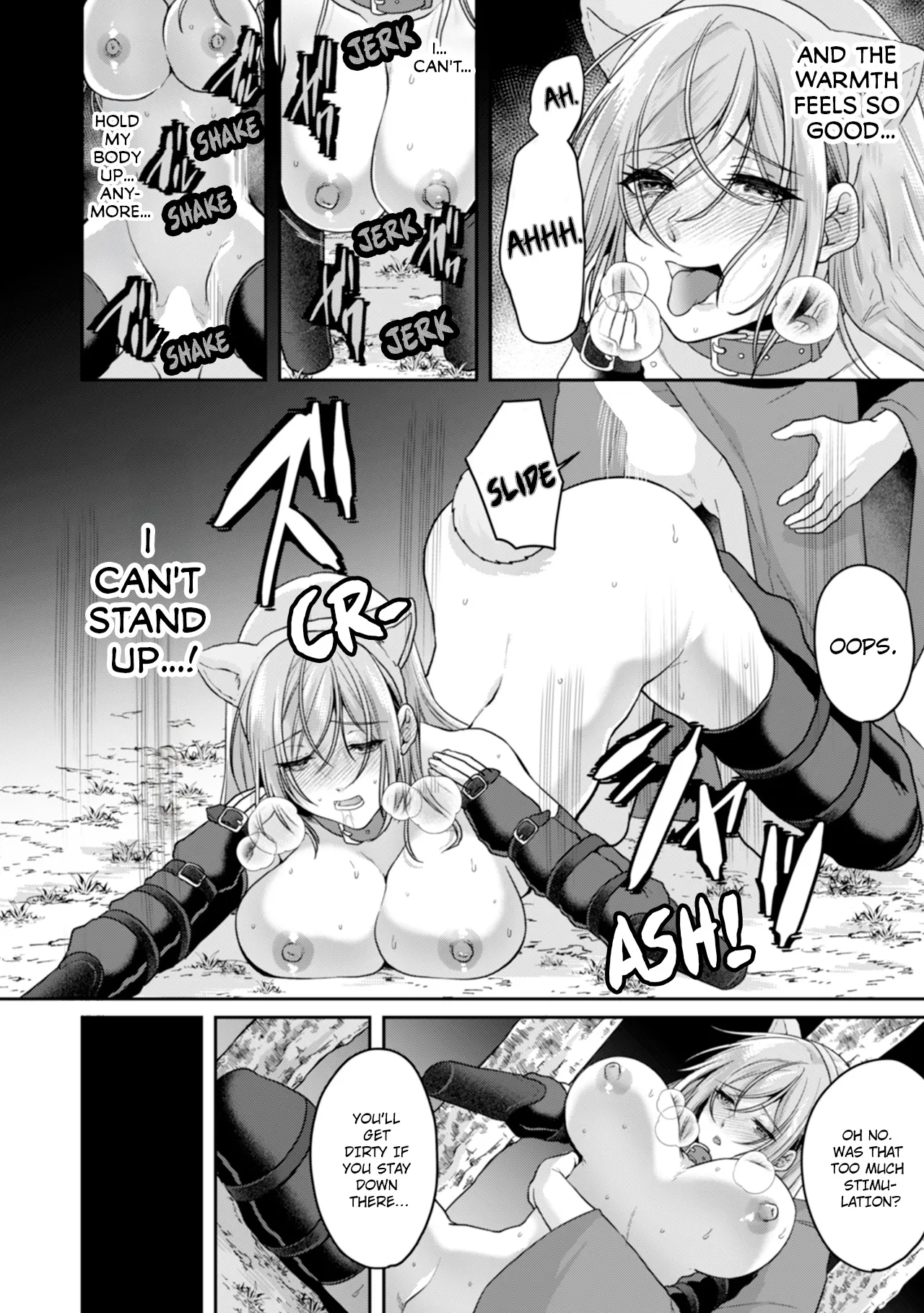 Manin Densha de Shikkin Sunzen!? Chikan Danshi no Ijiwaru na Yubi de Ikasare Tsuzuketa OL | Almost Pissing on a Crowded Train?! #1-16 page 274 - big breasts chastity belt hentai manga - read online free