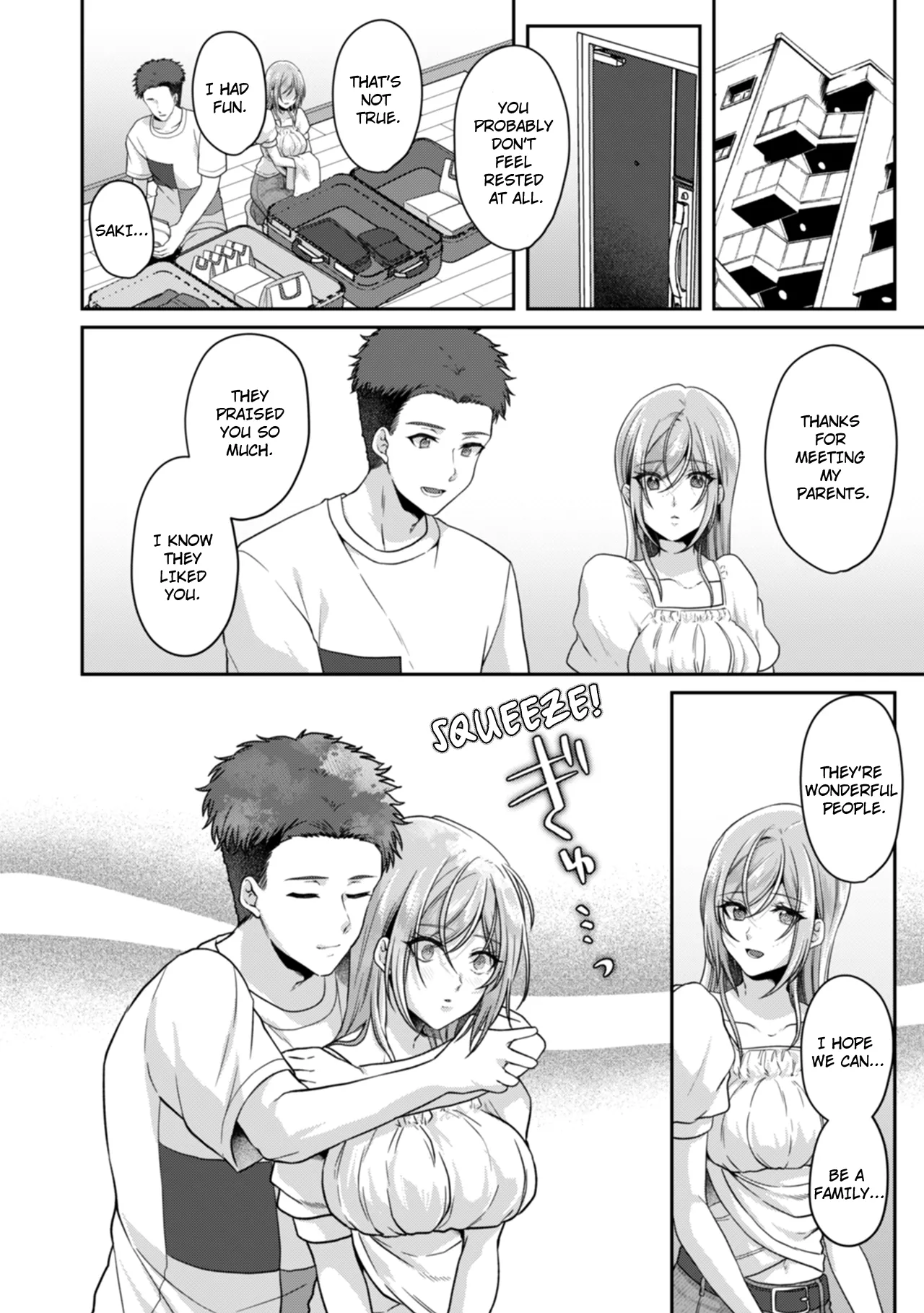 Manin Densha de Shikkin Sunzen!? Chikan Danshi no Ijiwaru na Yubi de Ikasare Tsuzuketa OL | Almost Pissing on a Crowded Train?! #1-16 page 307 - big breasts chastity belt hentai manga - read online free