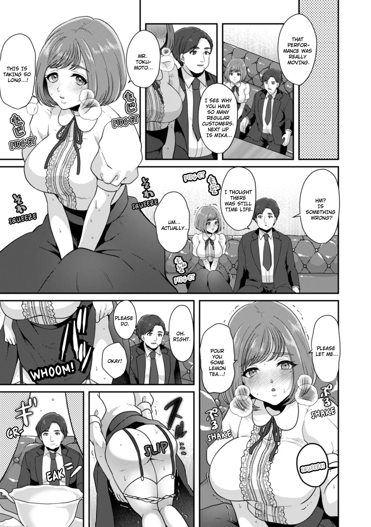 Manin Densha de Shikkin Sunzen!? Chikan Danshi no Ijiwaru na Yubi de Ikasare Tsuzuketa OL | Almost Pissing on a Crowded Train?! #1-16 page 335 - full censorship big breasts hentai manga - read online free