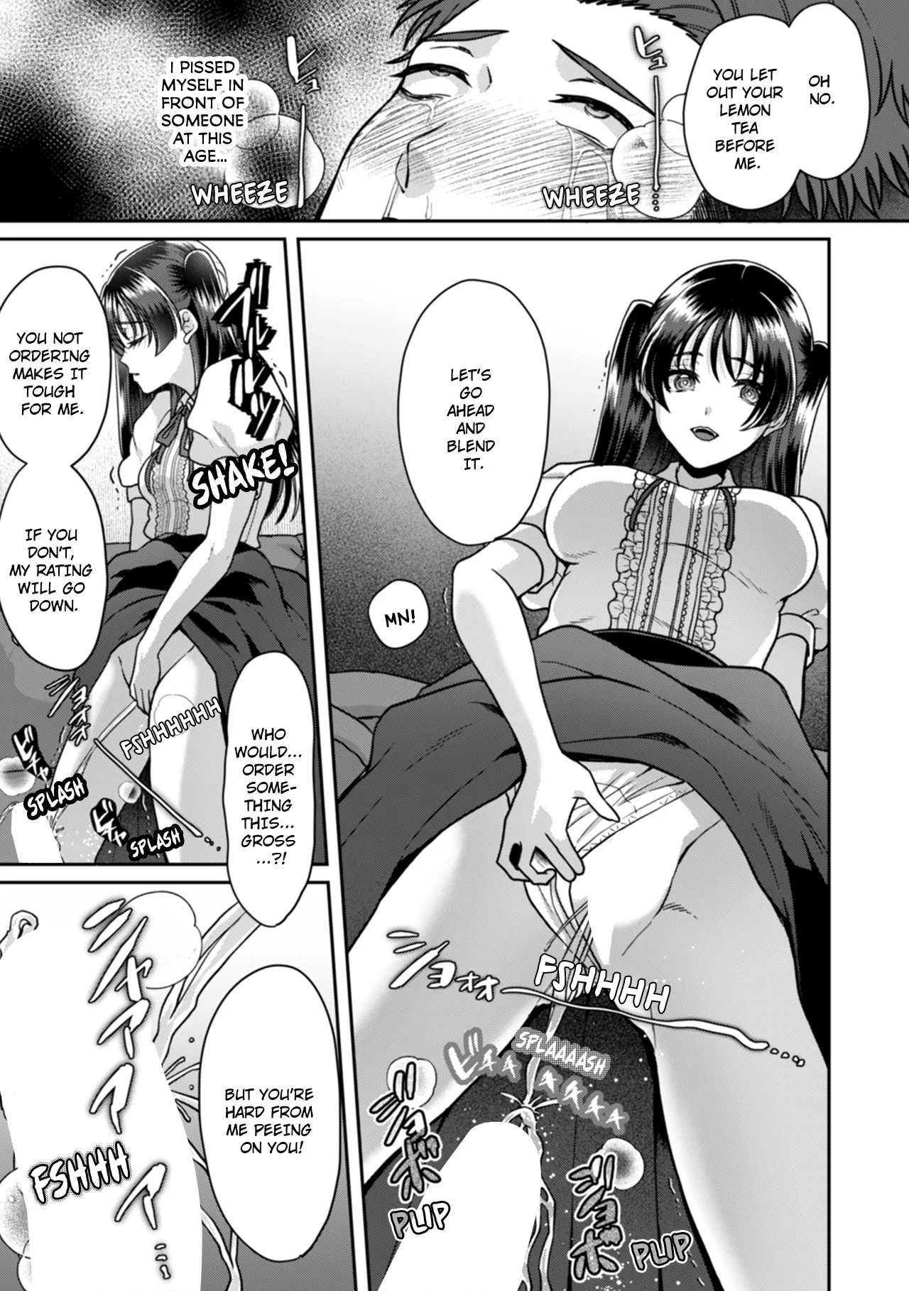 Manin Densha de Shikkin Sunzen!? Chikan Danshi no Ijiwaru na Yubi de Ikasare Tsuzuketa OL | Almost Pissing on a Crowded Train?! #1-16 page 376 - full censorship big breasts hentai manga - read online free