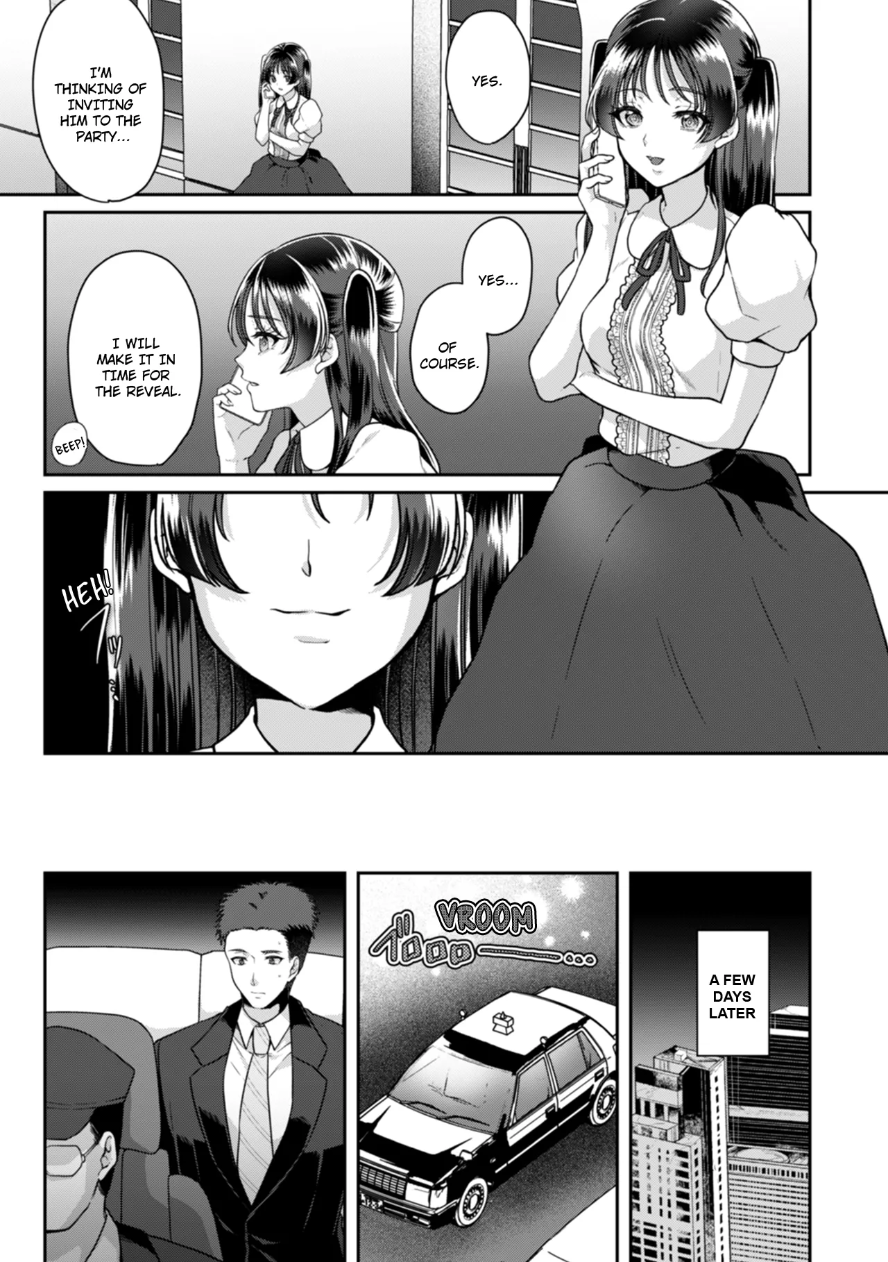 Manin Densha de Shikkin Sunzen!? Chikan Danshi no Ijiwaru na Yubi de Ikasare Tsuzuketa OL | Almost Pissing on a Crowded Train?! #1-16 page 381 - big breasts chastity belt hentai manga - read online free
