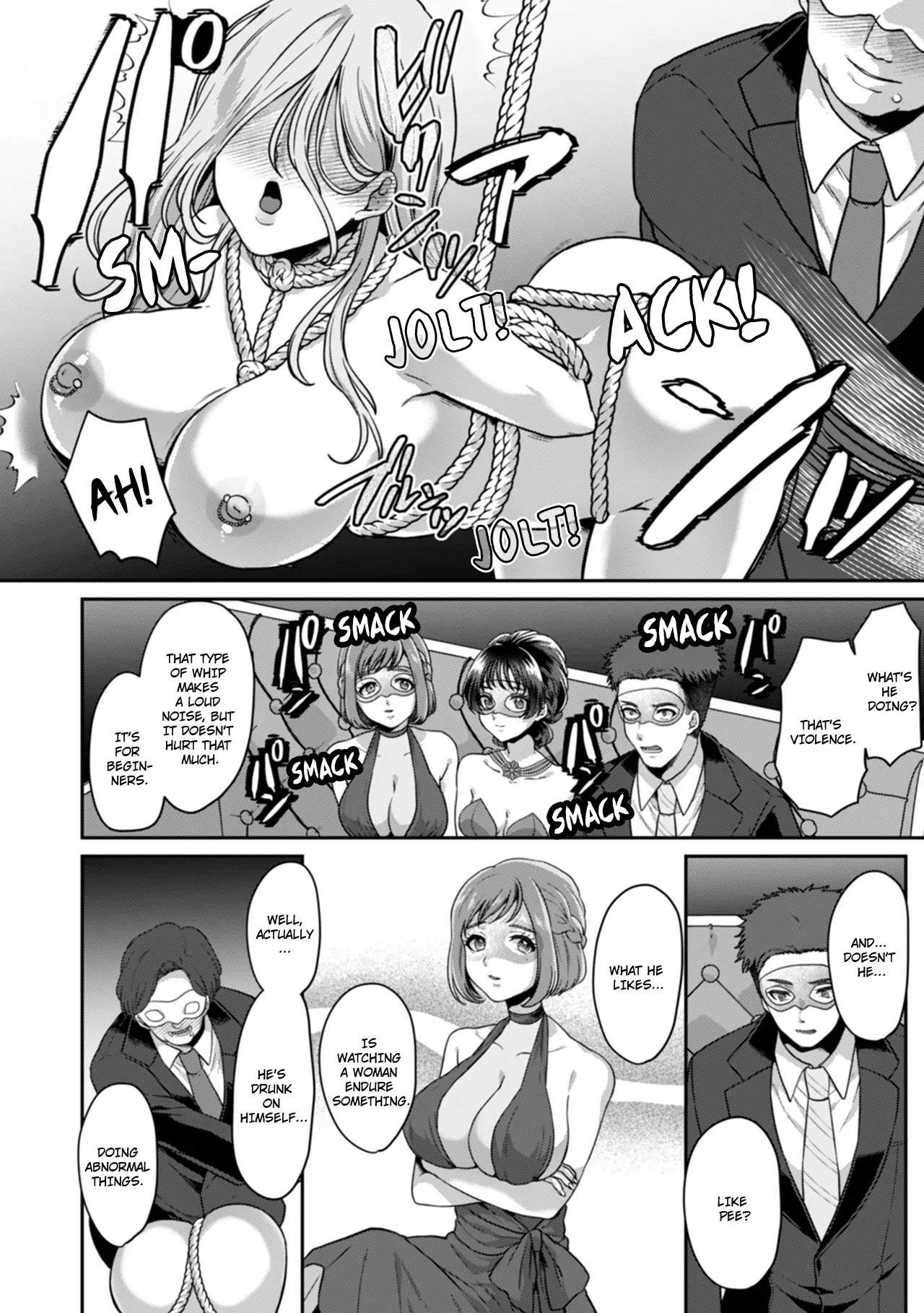 Manin Densha de Shikkin Sunzen!? Chikan Danshi no Ijiwaru na Yubi de Ikasare Tsuzuketa OL | Almost Pissing on a Crowded Train?! #1-16 page 390 - full censorship big breasts hentai manga - read online free