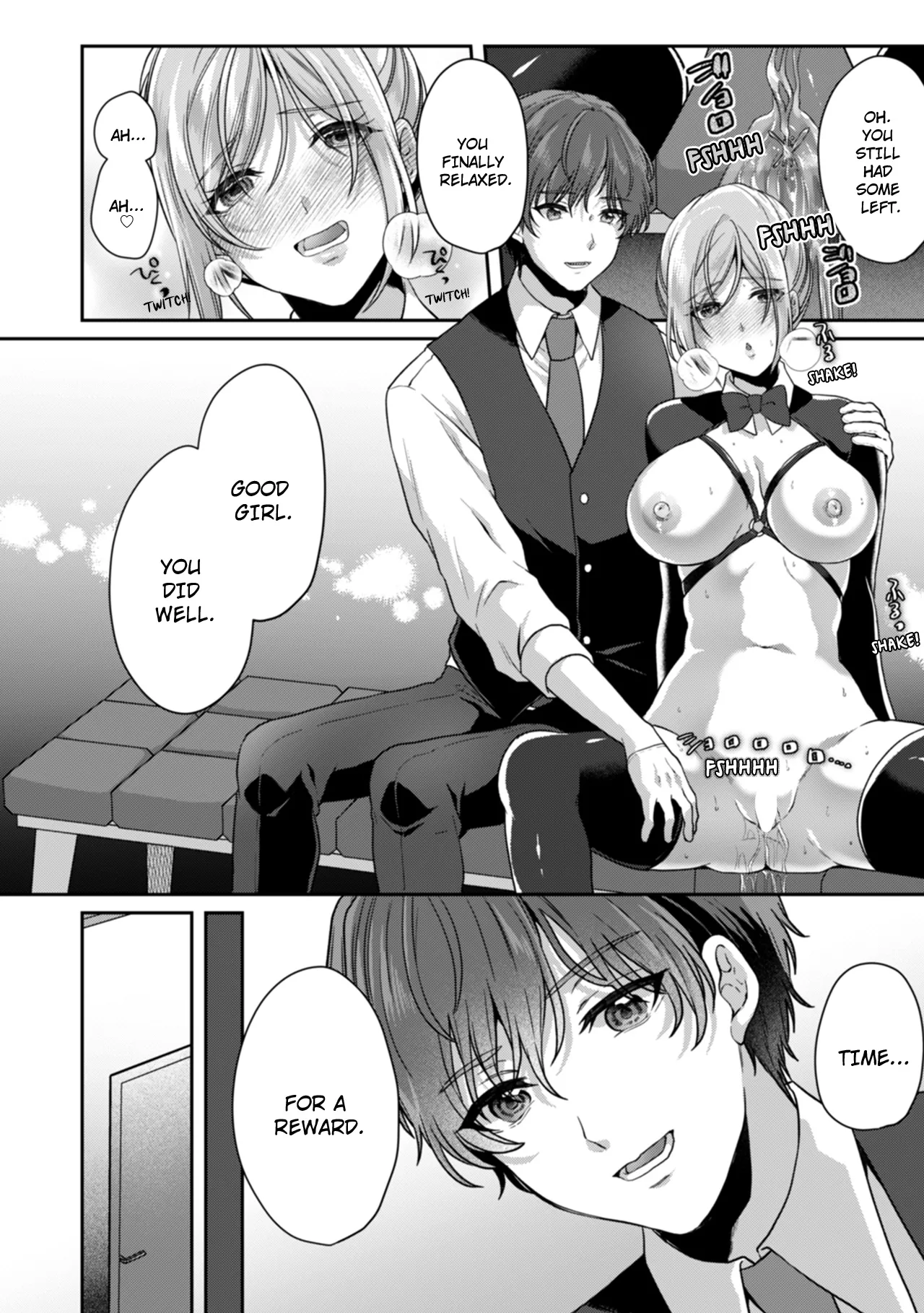 Manin Densha de Shikkin Sunzen!? Chikan Danshi no Ijiwaru na Yubi de Ikasare Tsuzuketa OL | Almost Pissing on a Crowded Train?! #1-16 page 411 - full censorship big breasts hentai manga - read online free