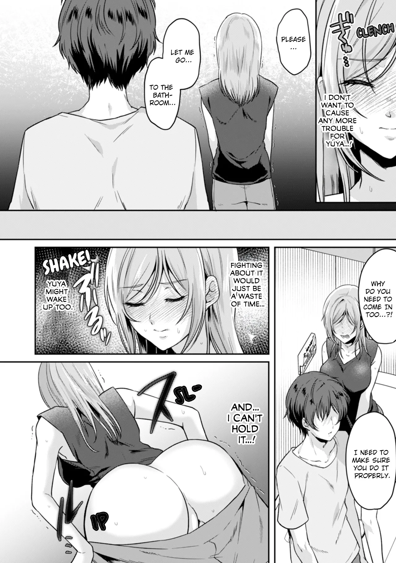 Manin Densha de Shikkin Sunzen!? Chikan Danshi no Ijiwaru na Yubi de Ikasare Tsuzuketa OL | Almost Pissing on a Crowded Train?! #1-16 page 70 - full censorship big breasts hentai manga - read online free