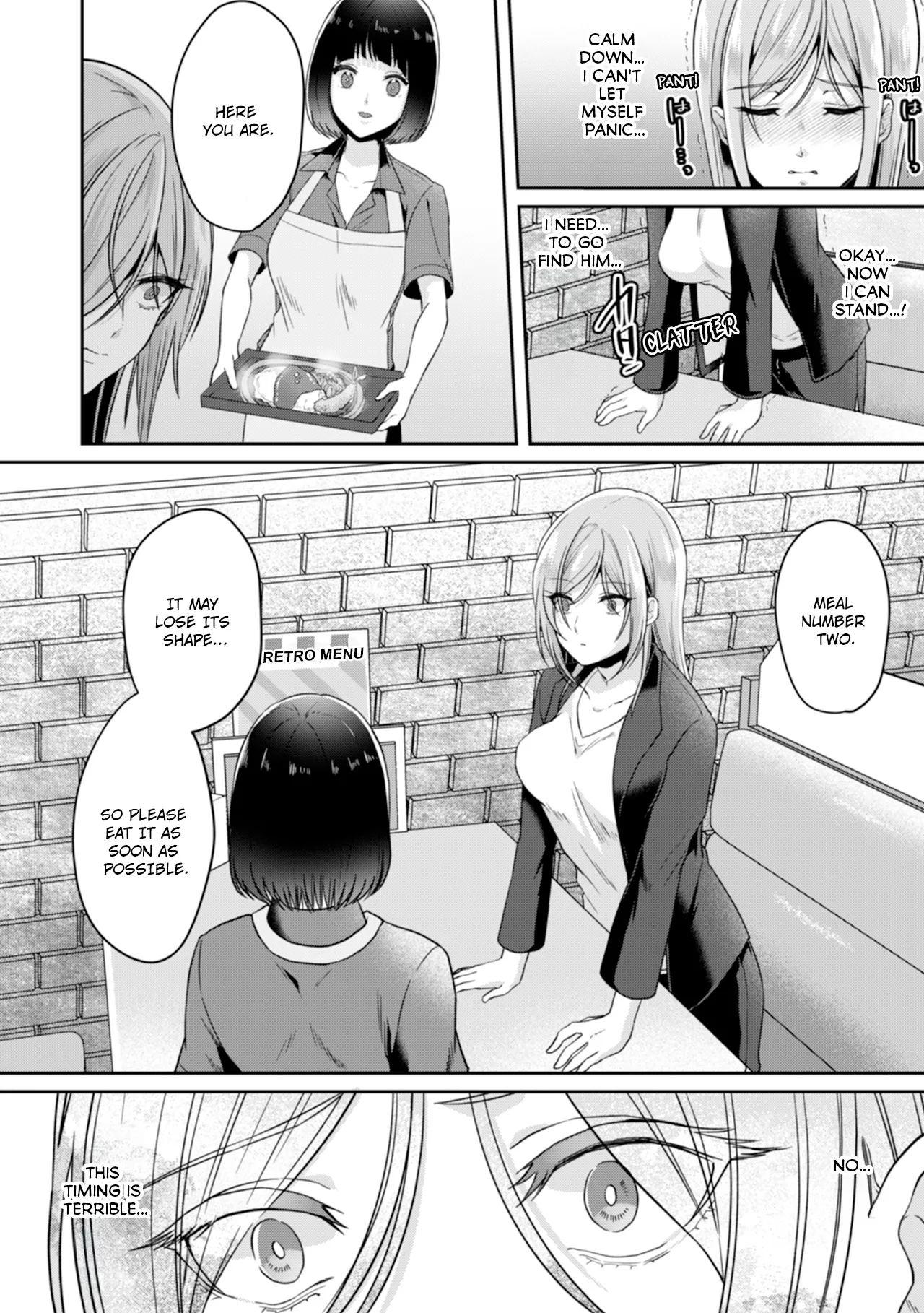 Manin Densha de Shikkin Sunzen!? Chikan Danshi no Ijiwaru na Yubi de Ikasare Tsuzuketa OL | Almost Pissing on a Crowded Train?! #1-16 page 99 - big breasts chastity belt hentai manga - read online free