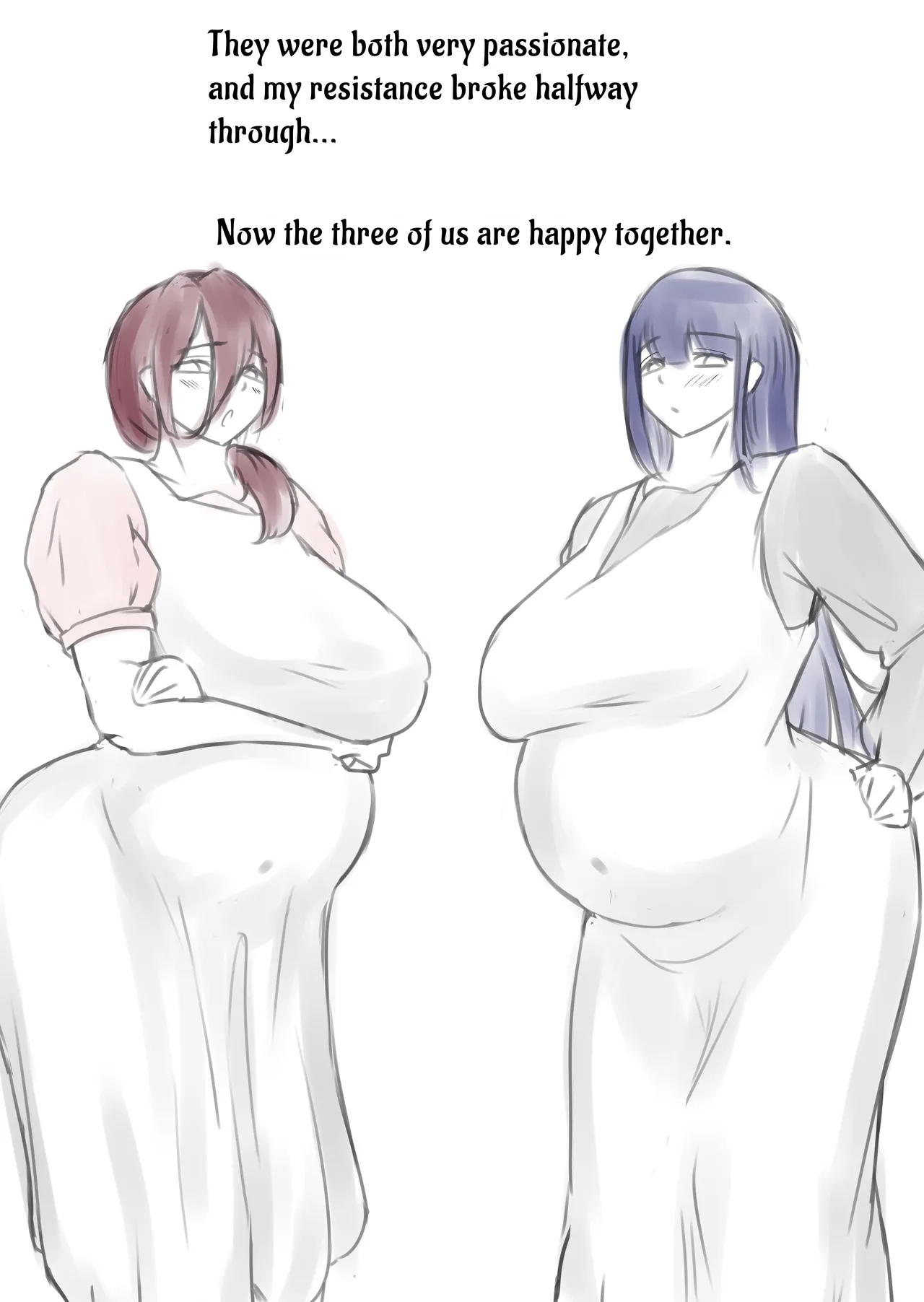 [Dadacco Racco-chan] Downer-Kei Hitozuma-tachi o Netotte Ikasetete Shiawase ni shita Hanashi. | Story About How I Fucked, Cucked, And Brought To Bliss Some Languid Wives. [English] [Penguin Piper] page 36 original parody - sole male big breasts hentai manga - read online free