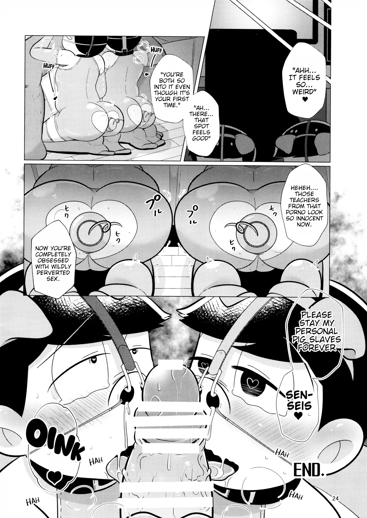 Bitch Pig Slave Senseis page 24 osomatsu-san parody - blackmail anal hentai manga - read online free