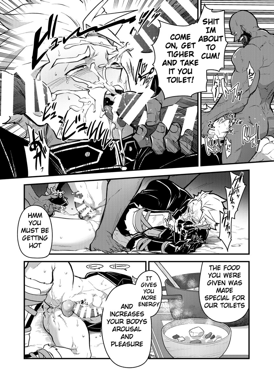 Kurotetsu no Yado Seidorei e to Otsu Kenshi | The Black Iron Inn: A Story of a Swordsman Who Becomes a Sex Slave page 14 original parody - anal dark skin hentai manga - read online free