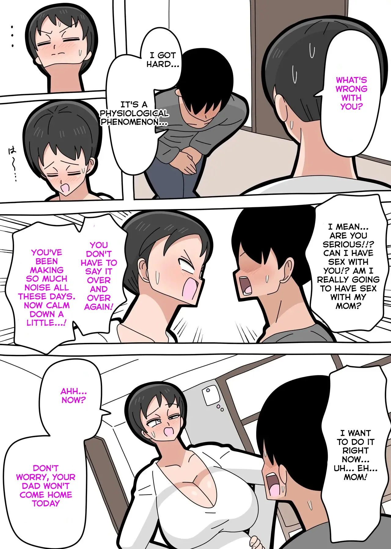 Musuko to Kekkon Shite mo Ii desu ka? 1 | CAN I MARRY MY BIOLOGICAL SON? 1 page 22 original parody - milf sweating hentai manga - read online free