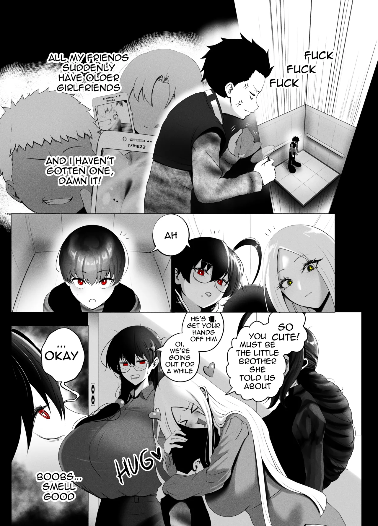 ANEOTO page 18 original parody - uncensored tall girl hentai manga - read online free