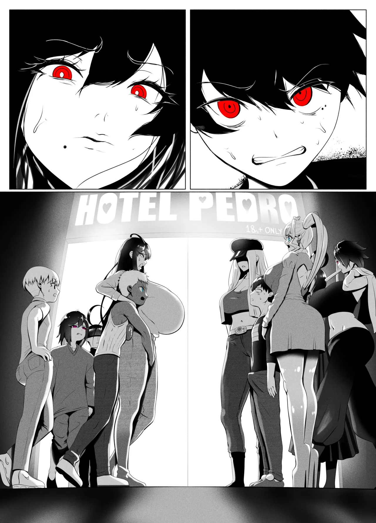 ANEOTO page 83 original parody - uncensored tall girl hentai manga - read online free