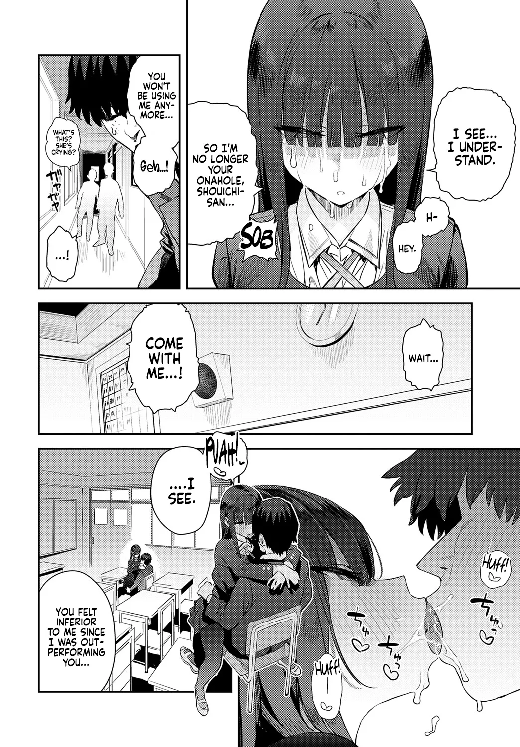 Futsutsuka Onaho | Clumsy Onahole page 14 - sole female sole male hentai manga - read online free