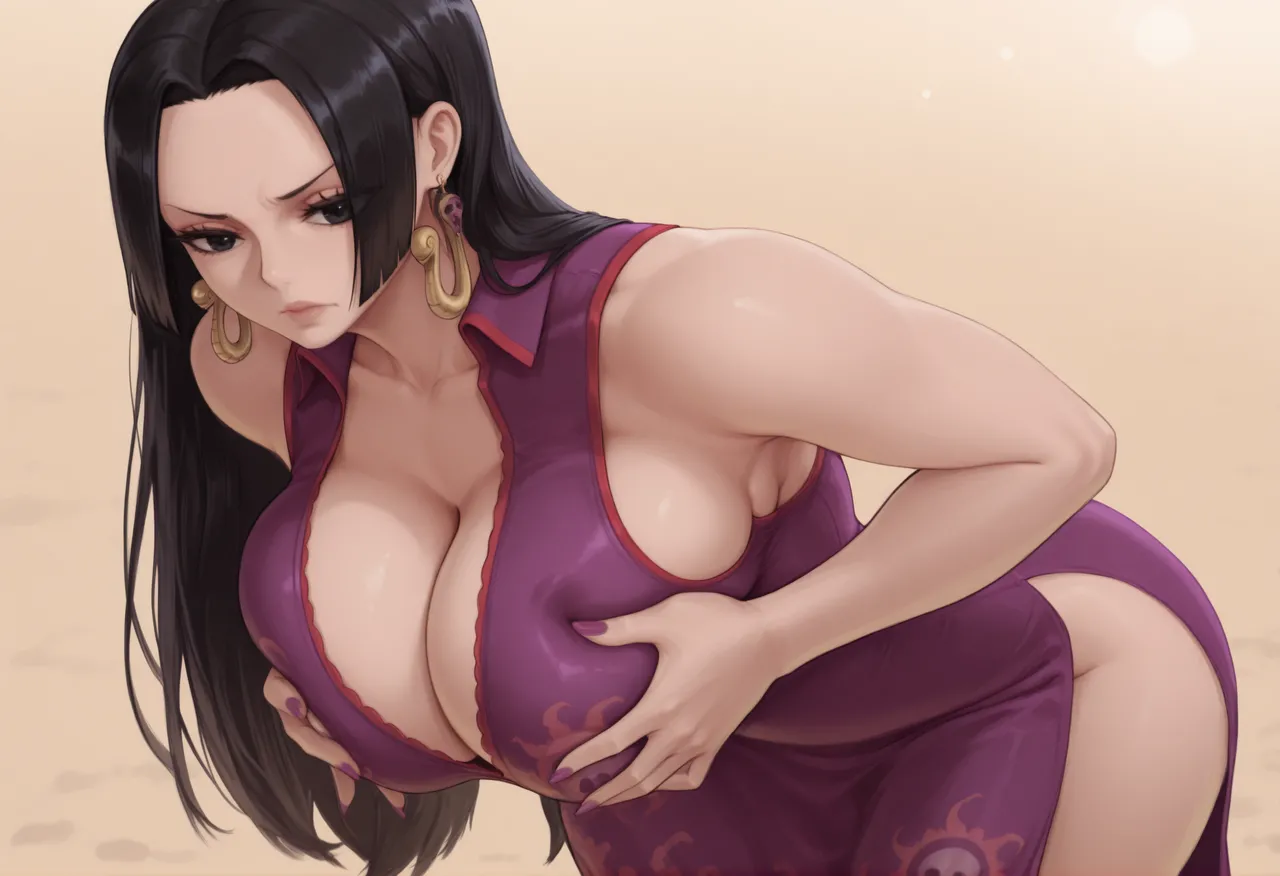 BOA HANCOCK - ONE PIECE - 81 IMAGES  kranken ai generated page 18 featuring boa hancock one piece parody - uncensored huge breasts hentai manga - read online free
