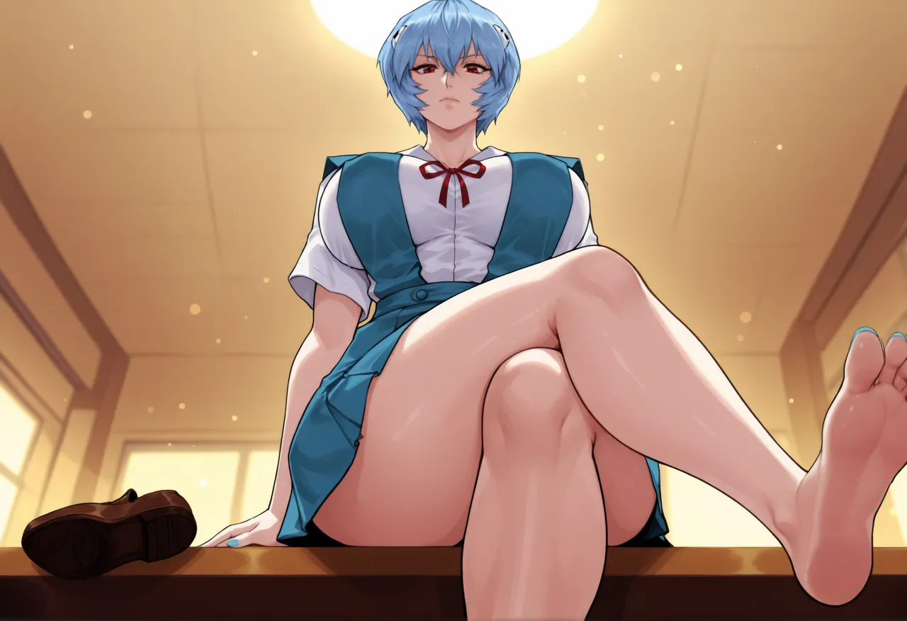 REI AYANAMI - EVANGELION - 140+ IMAGES kranken ai generated page 27 featuring rei ayanami neon genesis evangelion parody - big penis uncensored hentai manga - read online free