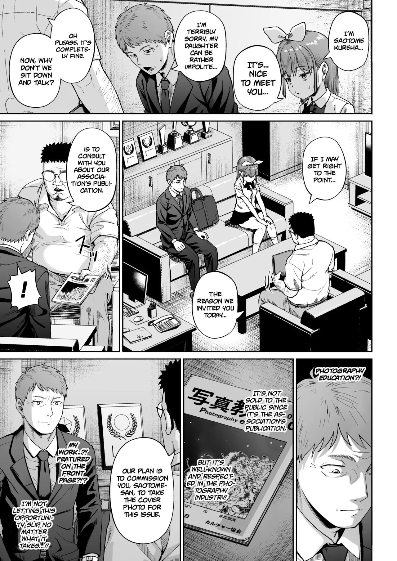 [Circle Mizusane (Mizusane)] Joshi Shashin-bu to Oji-san Shidouin 5 | Girls' Photography Club and the Uncle Instructor 5 [English] [Project Valvrein] page 16 original parody - glasses cervix penetration hentai manga - read online free