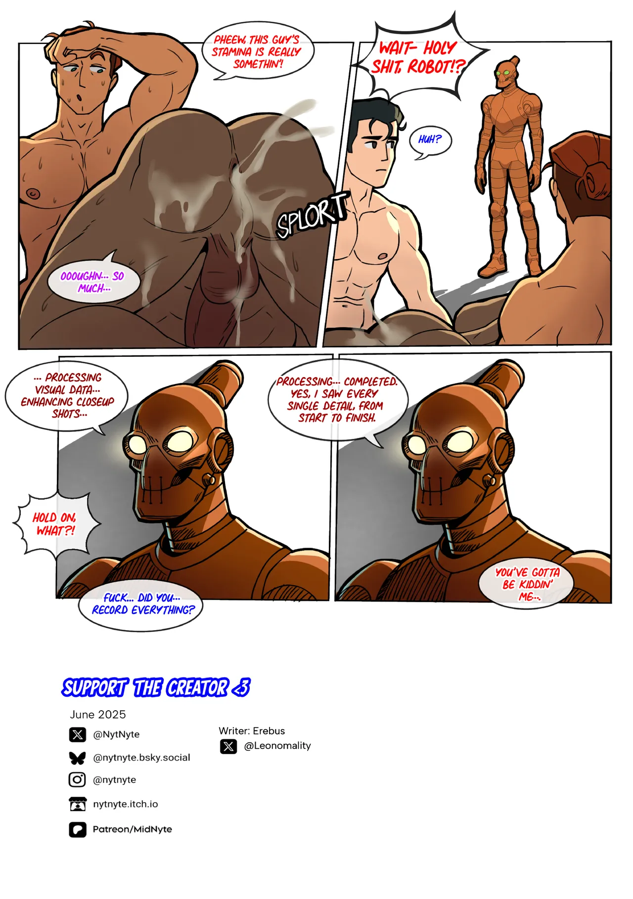MIDNYTE INVINCIBLE COMIC | REX SPLODE×MARK page 18 featuring mark grayson - males only yaoi hentai manga - read online free