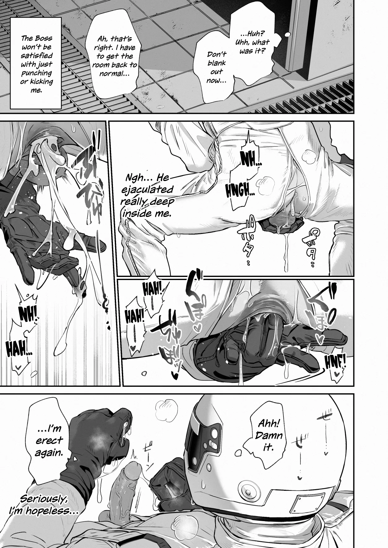 White Full-Face Helmet Consensual Sex Manga page 25 original parody - gloves anal hentai manga - read online free