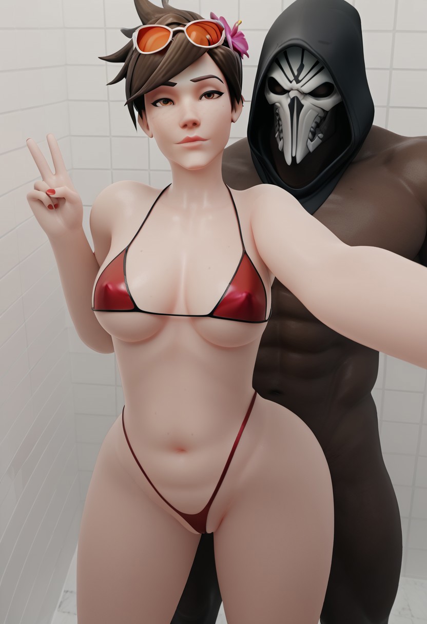 Tracer Works page 56 featuring tracer overwatch parody - big penis ai generated hentai manga - read online free