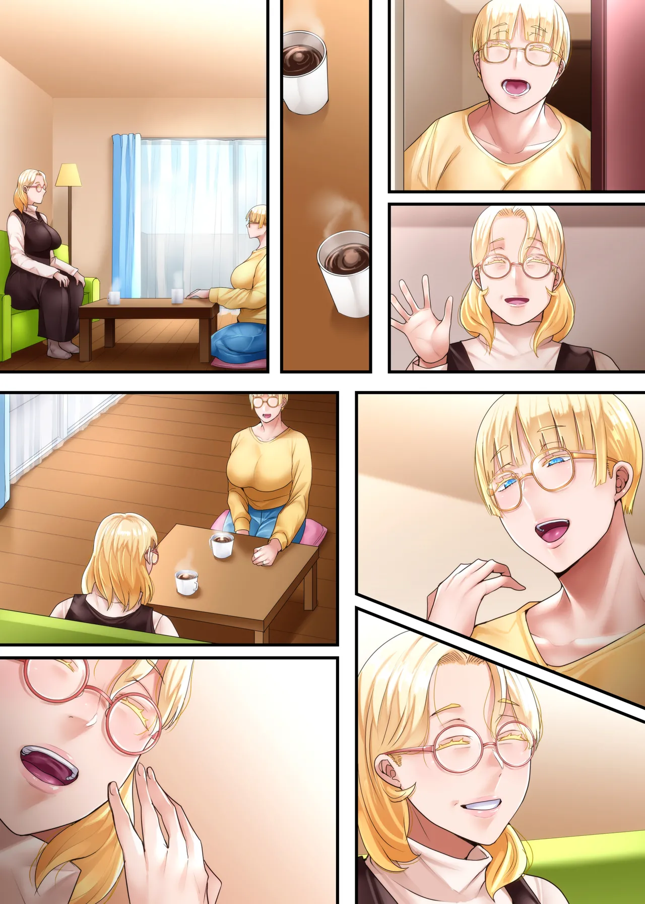 Kaigai Shusshin no Shinkon Tsuma ga Hoka no Otoko to Yaritai to Dogezashite Kimashita page 120 - milf big breasts hentai manga - read online free