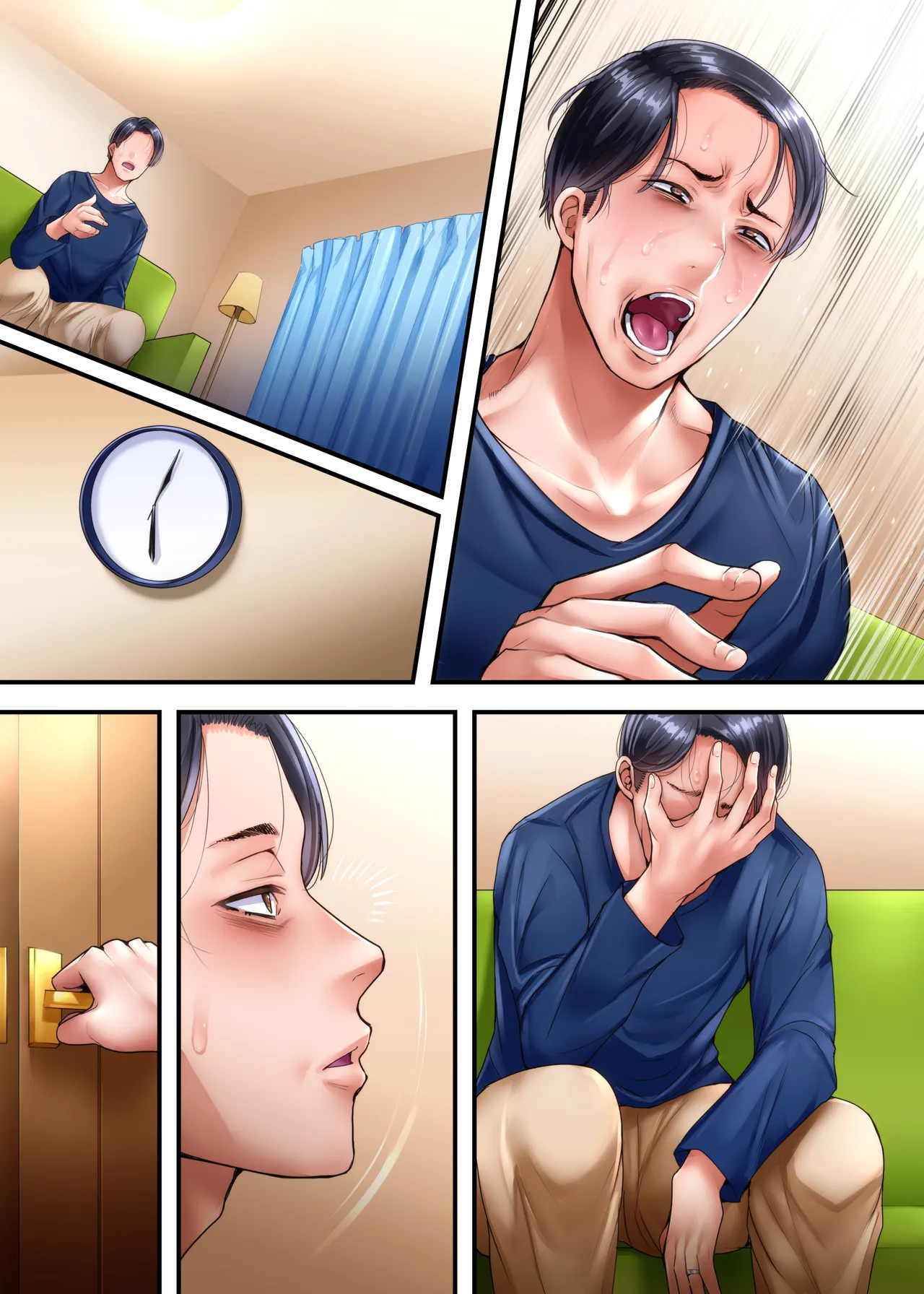 Kaigai Shusshin no Shinkon Tsuma ga Hoka no Otoko to Yaritai to Dogezashite Kimashita page 96 - milf big breasts hentai manga - read online free