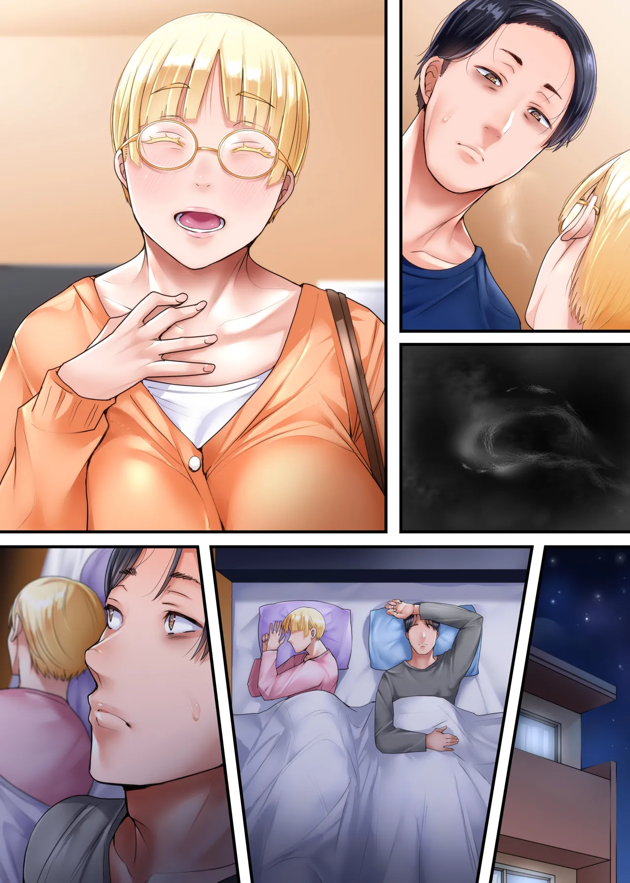 Kaigai Shusshin no Shinkon Tsuma ga Hoka no Otoko to Yaritai to Dogezashite Kimashita page 98 - full color big penis hentai manga - read online free