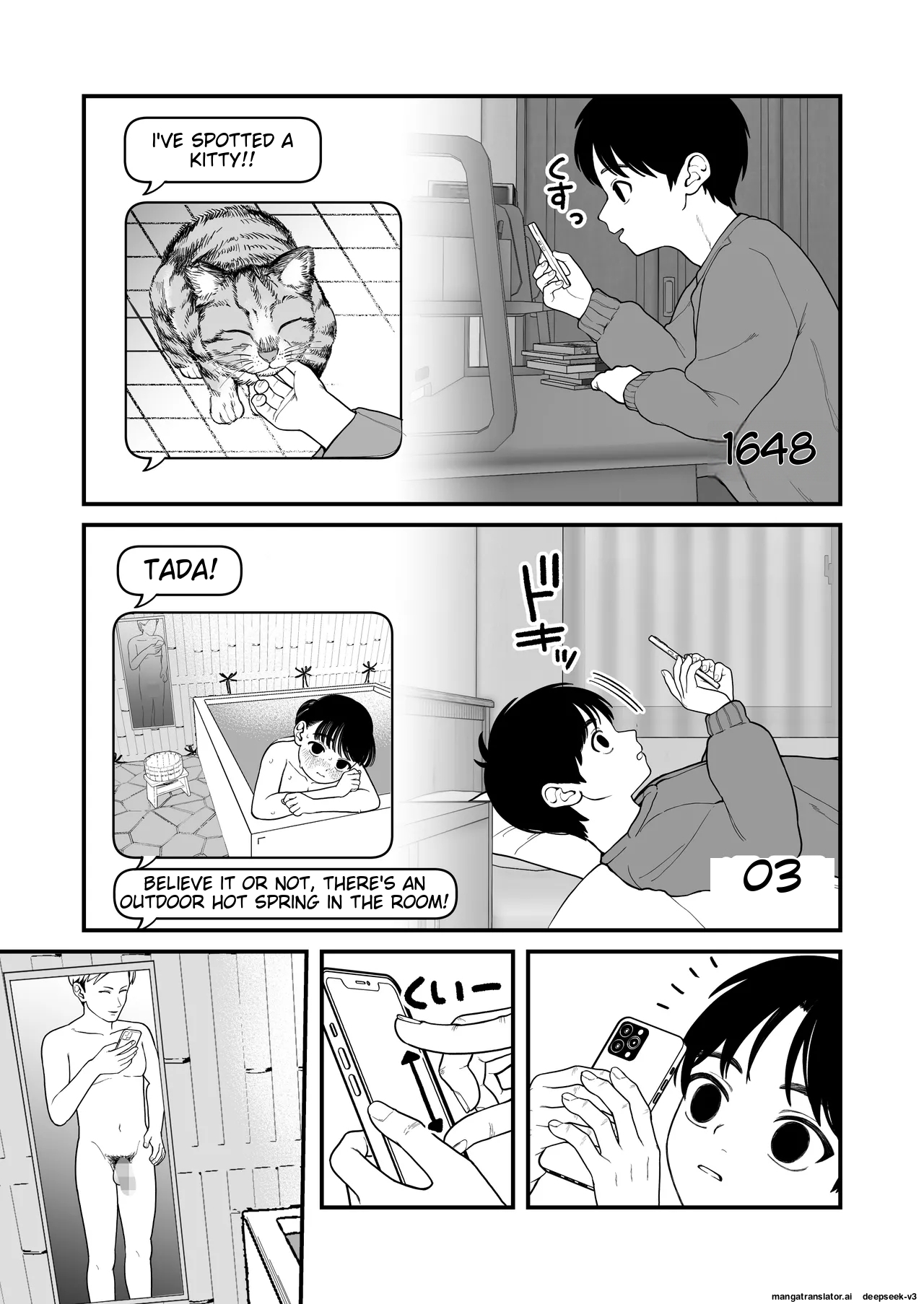 [Yumekawa Dododo-chan] Boku to Kanojo to Goshujin-sama no Fuyuyasumi 1-3 [English] page 93 original parody - big penis big areolae hentai manga - read online free