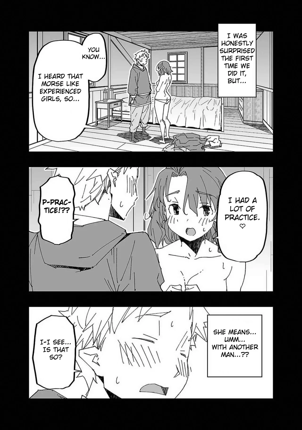 [Itosugi Masahiro × Majikari × Makuwauni] Netori Mahoutsukai no Bouken Volume 1 ch.1-3 | The Cuckolding Wizard’s Adventure VOL 1 ch.1-3 [English] [Fated Circle] page 87 - full censorship paizuri hentai manga - read online free