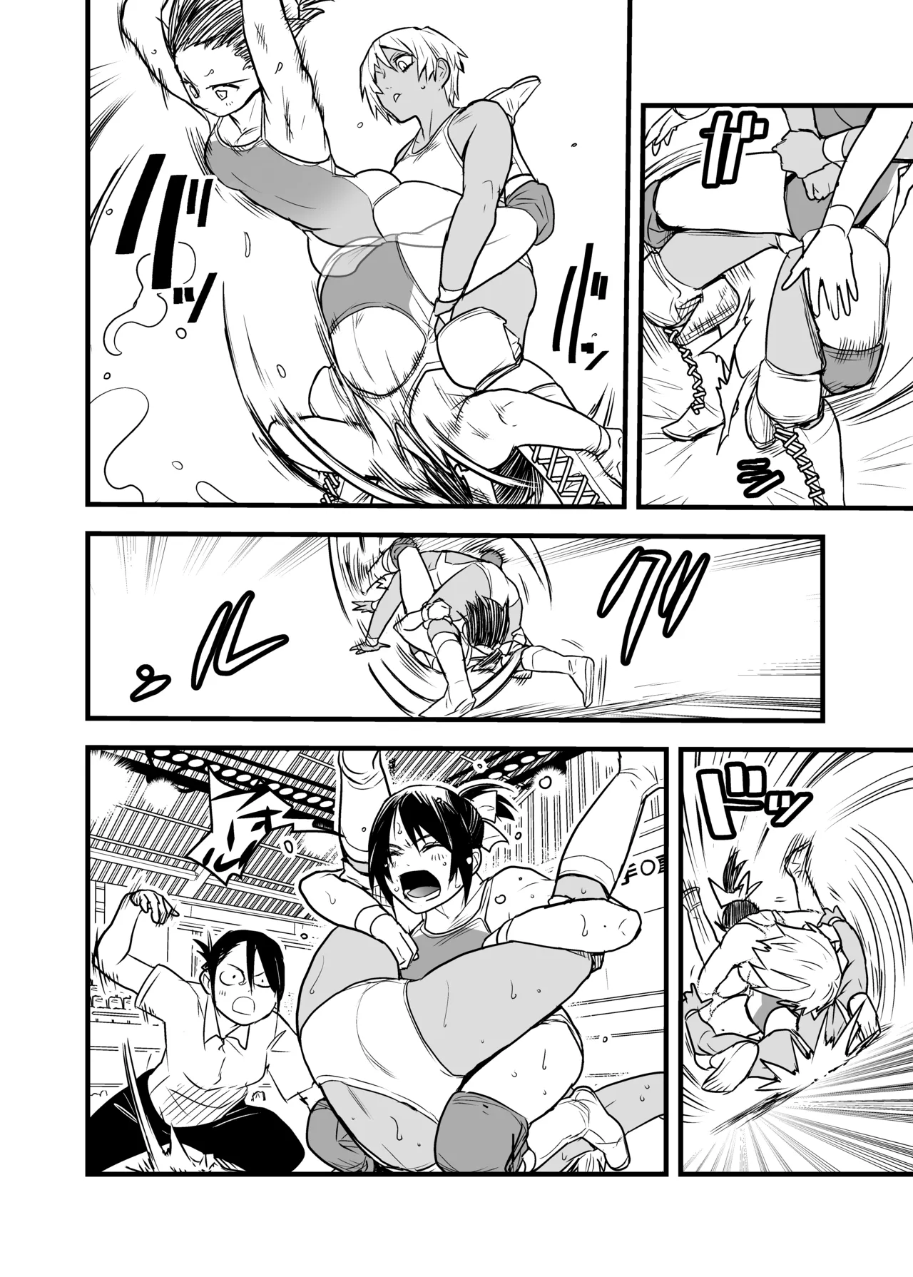 Onna Tsutou!! Koshien 21 page 18 original parody - multi-work series wrestling hentai manga - read online free