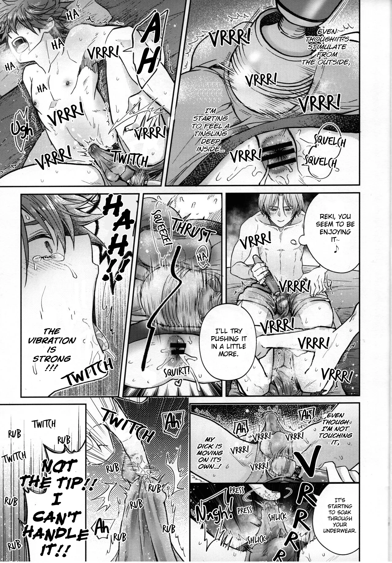 LoveHo is Wonderland page 13 featuring langa hasegawa sk8 the infinity parody - multiple orgasms ahegao hentai manga - read online free