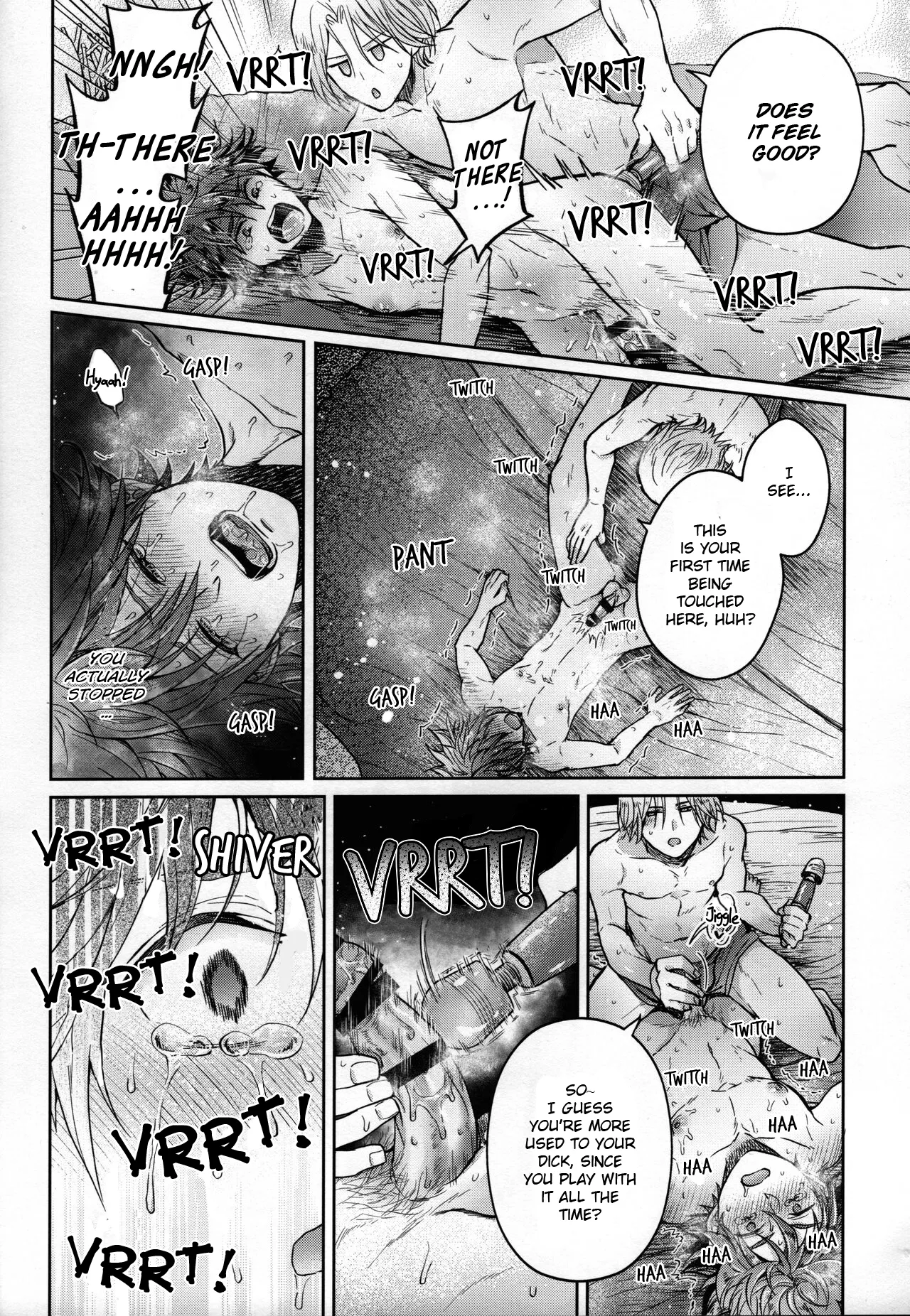 LoveHo is Wonderland page 16 featuring langa hasegawa sk8 the infinity parody - prostate massage urination hentai manga - read online free
