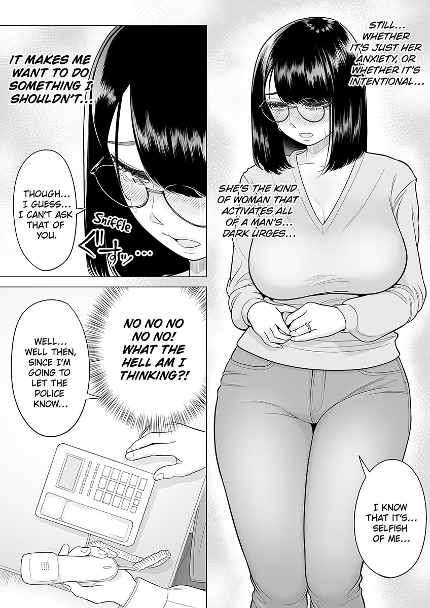 Manbiki Hitozuma Keep Tenchou | The Shoplifting Housewife and the Store Manager page 9 original parody - squirting milf hentai manga - read online free