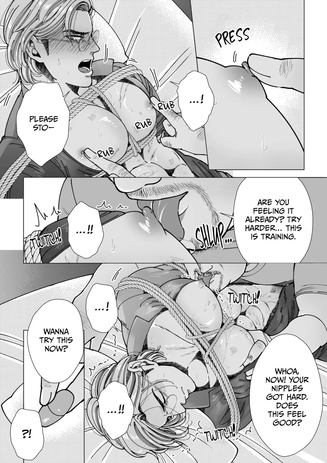 Mob x Koroshiya | Mob x Hit Man Chapters 1-3 page 42 - x-ray glasses hentai manga - read online free