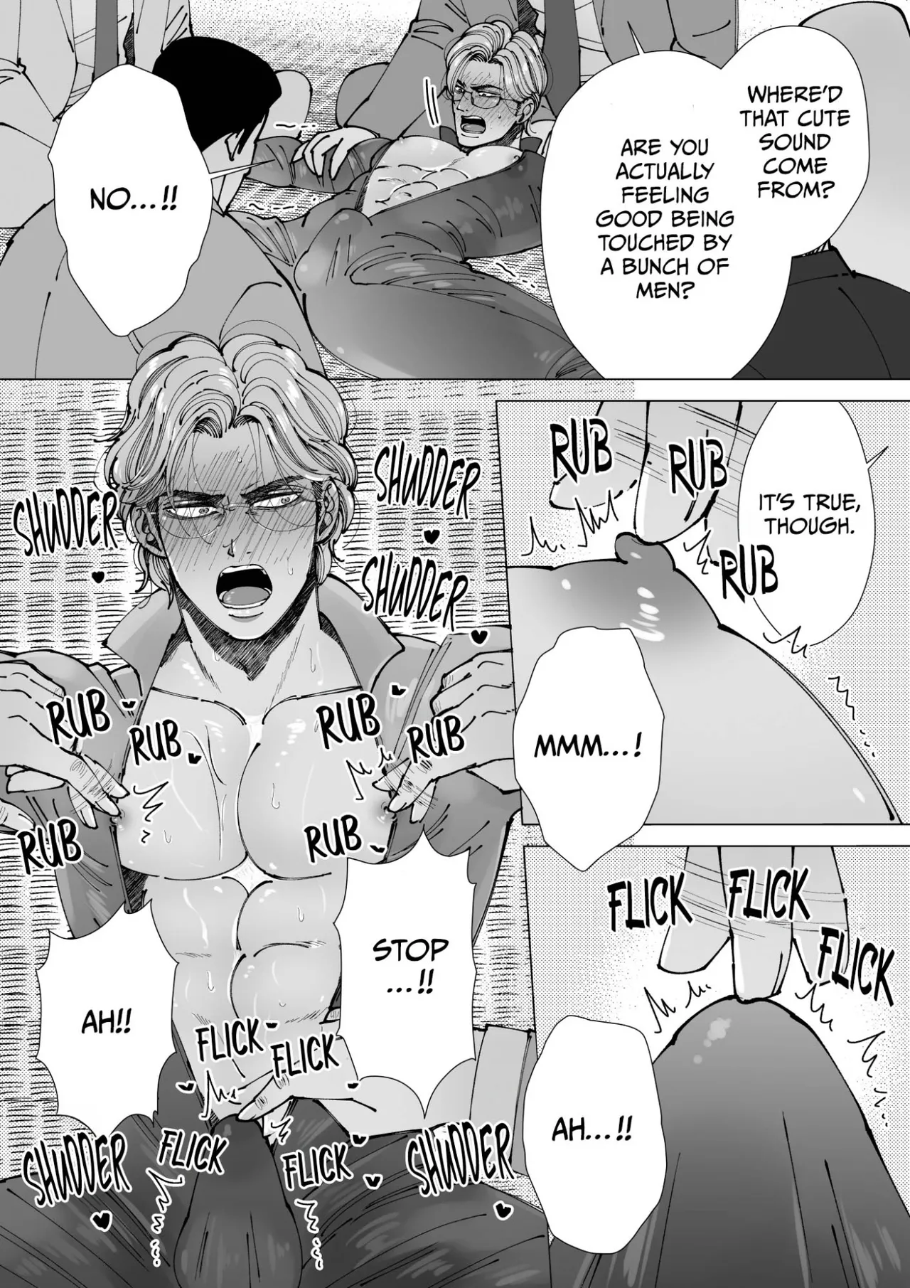 Mob x Koroshiya | Mob x Hit Man Chapters 1-3 page 63 - x-ray glasses hentai manga - read online free
