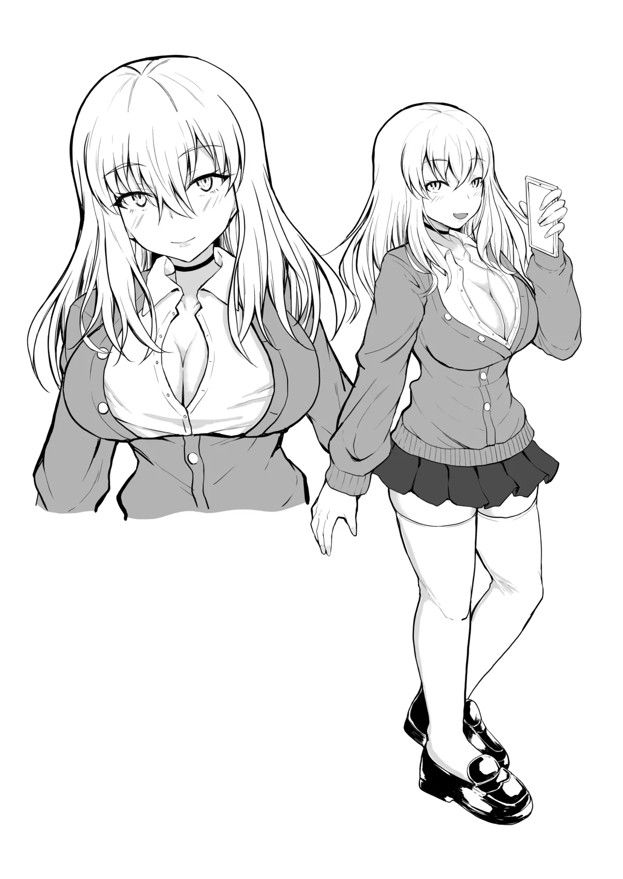 TS Hyoui! Gal no Karada de Papa-Katsu! page 28 original parody - big breasts schoolboy uniform hentai manga - read online free