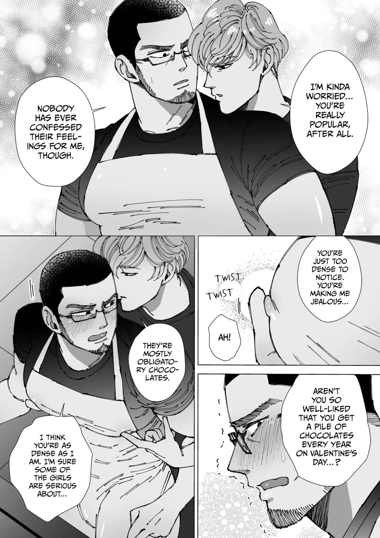 Chocolatier | The Chocolatier Chapters 1-3 + Extra page 64 - glasses muscle hentai manga - read online free