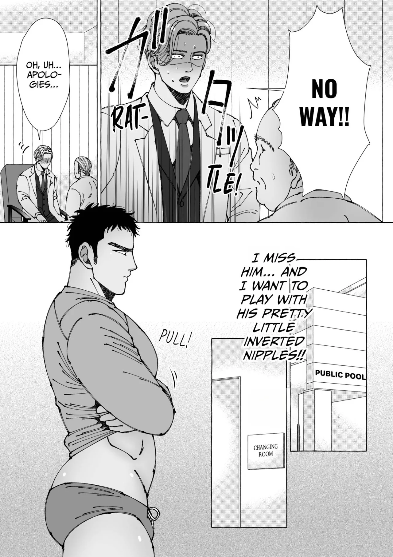 Sawatte Tatasete, Kanbotsu Chikubi. | Touch Me and Make My Inverted Nipples Hard Chapters 1-3 page 33 - bunny boy anal hentai manga - read online free