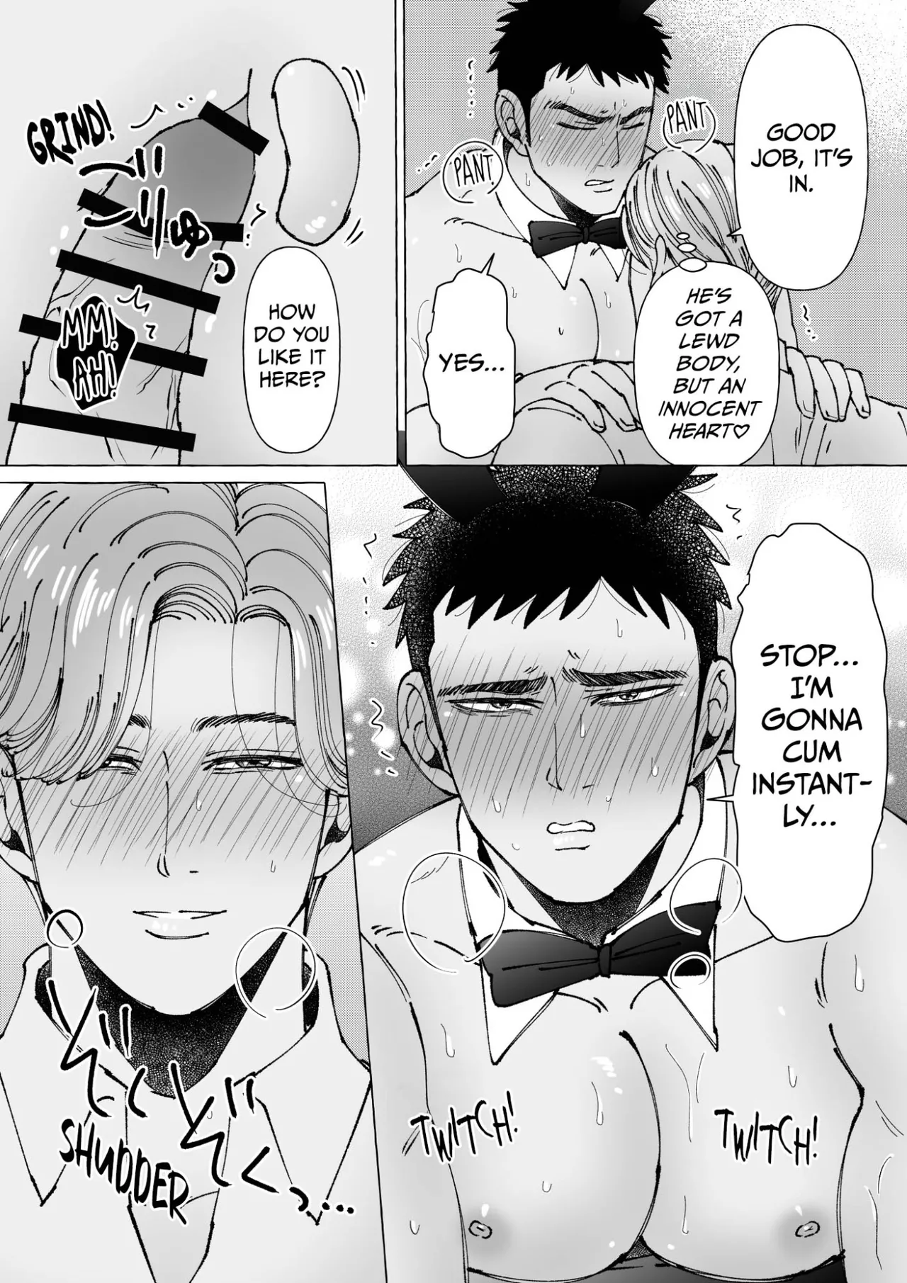 Sawatte Tatasete, Kanbotsu Chikubi. | Touch Me and Make My Inverted Nipples Hard Chapters 1-3 page 76 - muscle lab coat hentai manga - read online free
