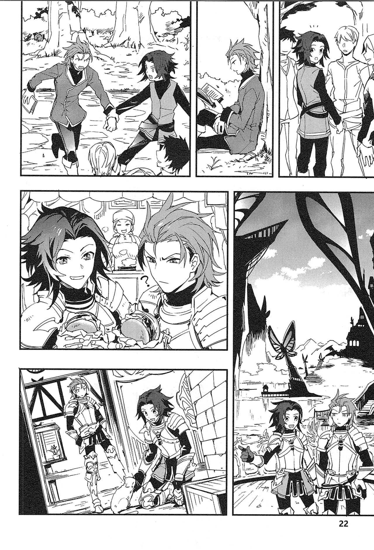 Reunion page 30 featuring percival granblue fantasy parody - blowjob muscle hentai manga - read online free