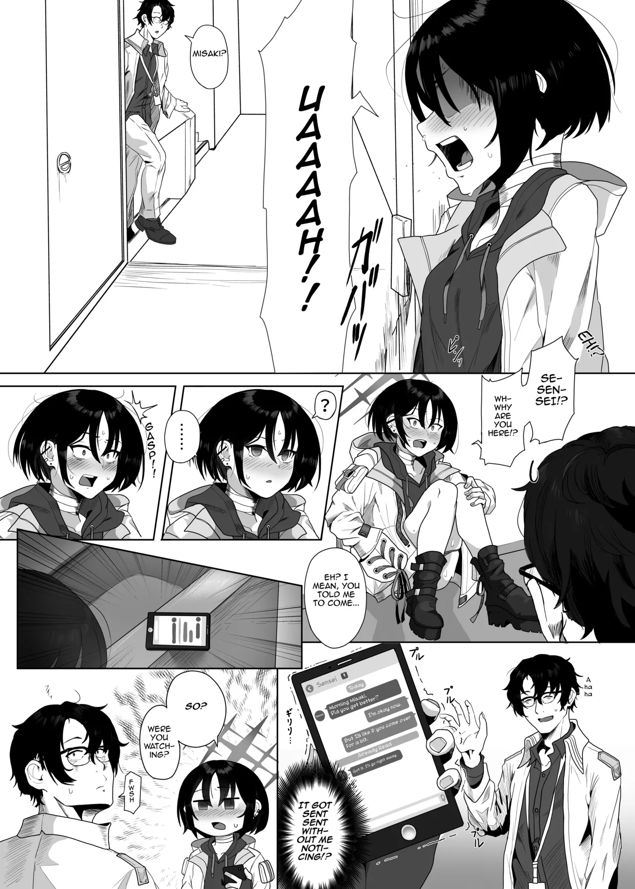 Seiai no Idea - Idea of Eros page 12 featuring sensei blue archive parody - sole female sole male hentai manga - read online free