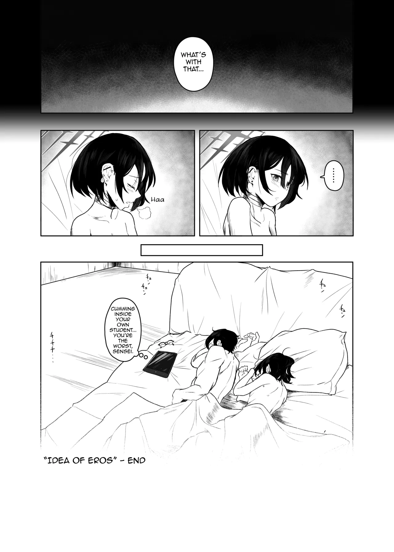 Seiai no Idea - Idea of Eros page 26 featuring sensei blue archive parody - sole female sole male hentai manga - read online free