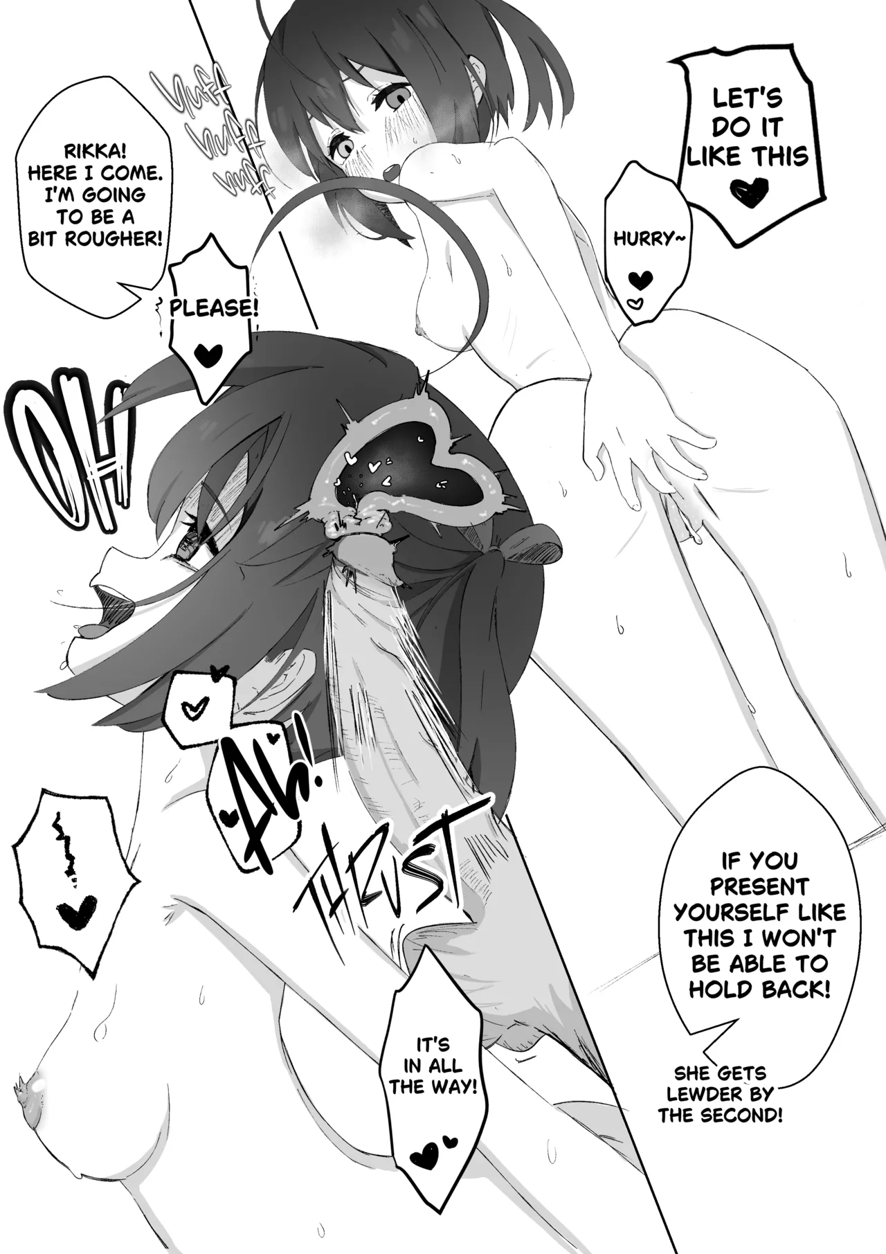 Rikka's surprise attack page 25 featuring yuuta togashi chuunibyou demo koi ga shitai parody - sweating kissing hentai manga - read online free