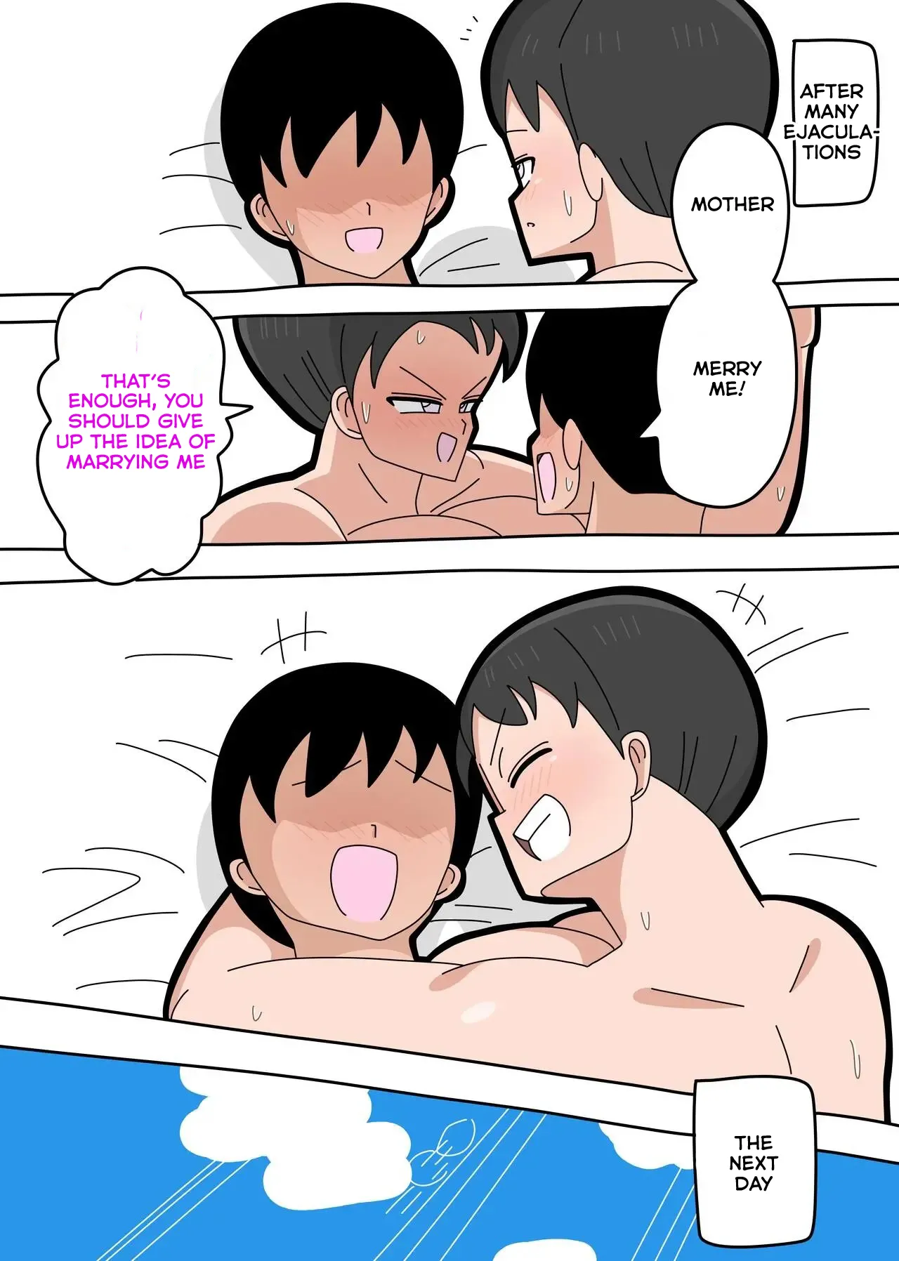 Musuko to Kekkon Shite mo Ii desu ka? 2 | CAN I MARRY MY BIOLOGICAL SON? 2 page 35 original parody - milf sweating hentai manga - read online free