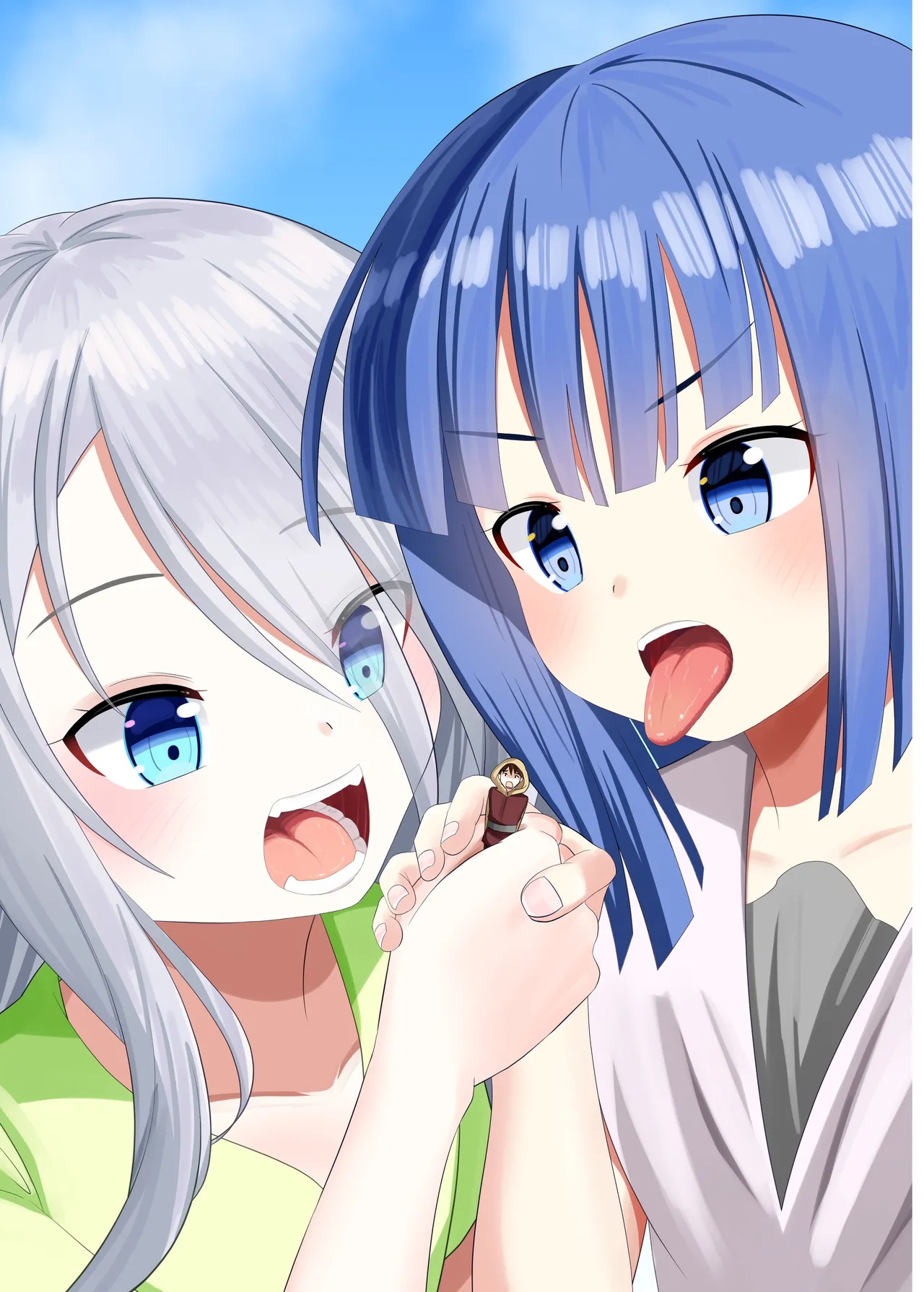 Attack of Giant Girls page 22 original parody - miniguy guro hentai manga - read online free