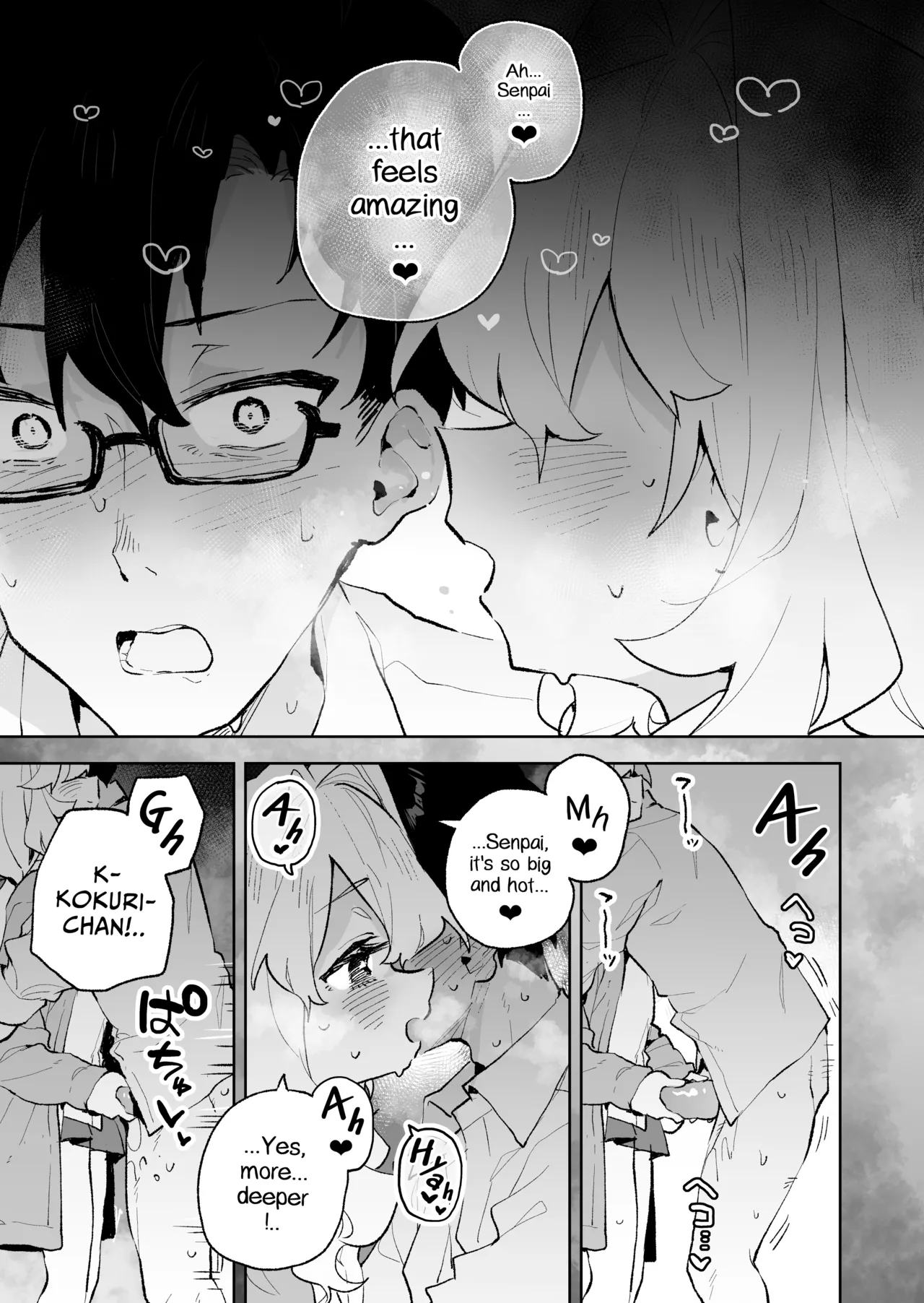 Senpai no Kakkoii Oshasei Misete kudasai | Senpai, please show me your coolest orgasm page 30 original parody - sole female sole male hentai manga - read online free