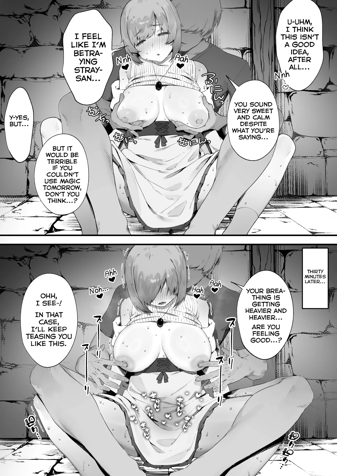 Noroi no Sei de MP ga Arimasen!! 1-5 page 35 original parody - sole male nakadashi hentai manga - read online free