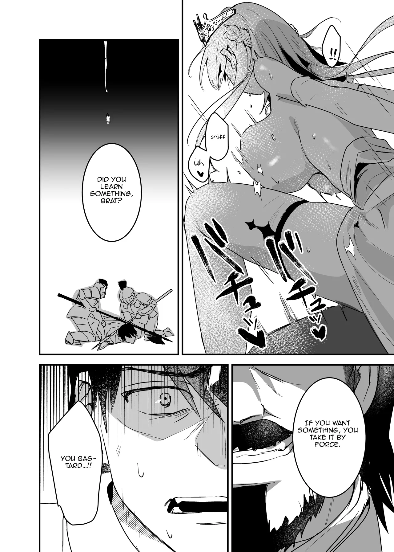 Oujo Kanraku 2 | Princess Fall 2 page 36 original parody - sole female sole male hentai manga - read online free