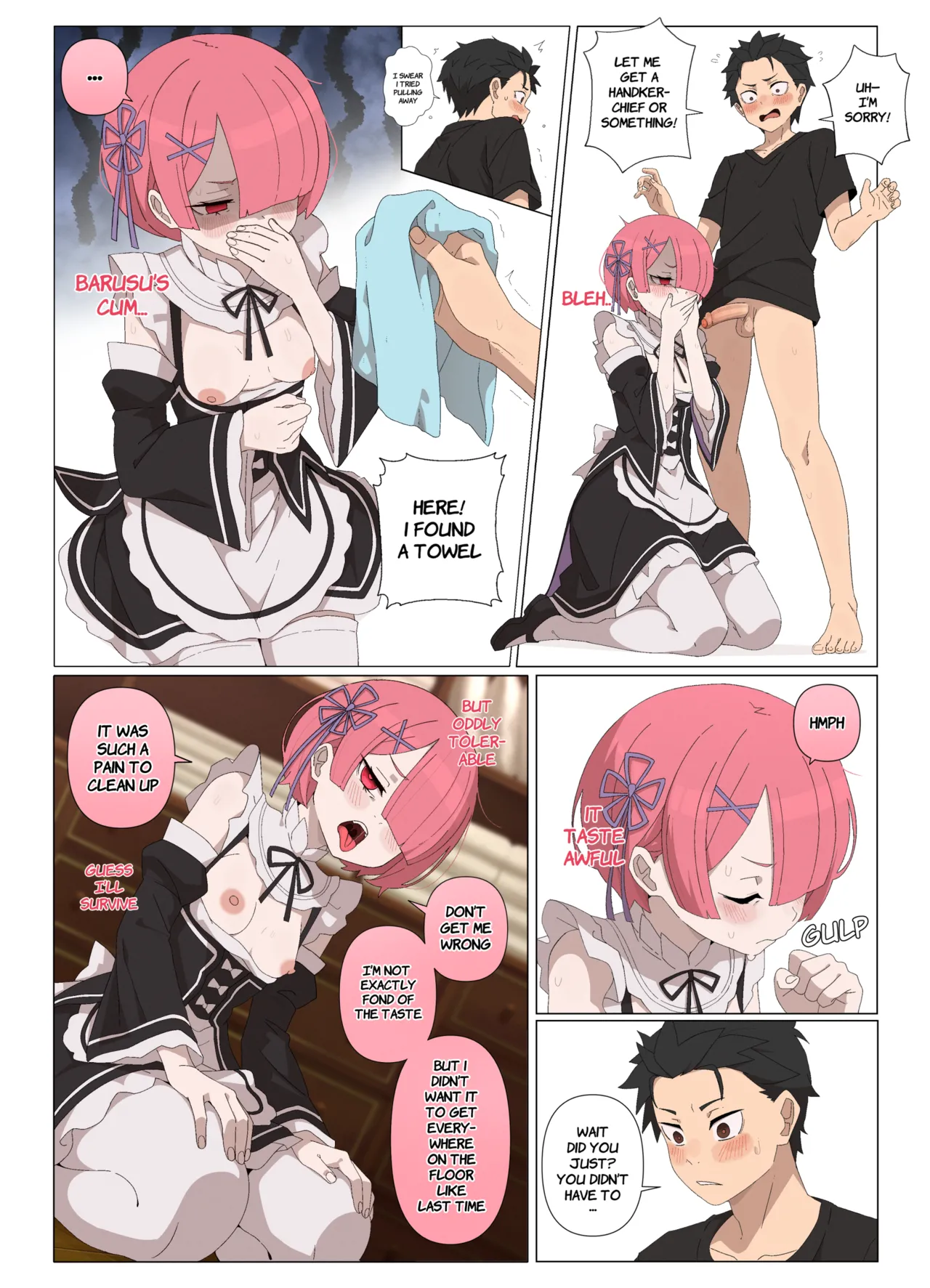 Ramming Ram Ch. 1 page 30 featuring ram re zero kara hajimeru isekai seikatsu parody - maid handjob hentai manga - read online free