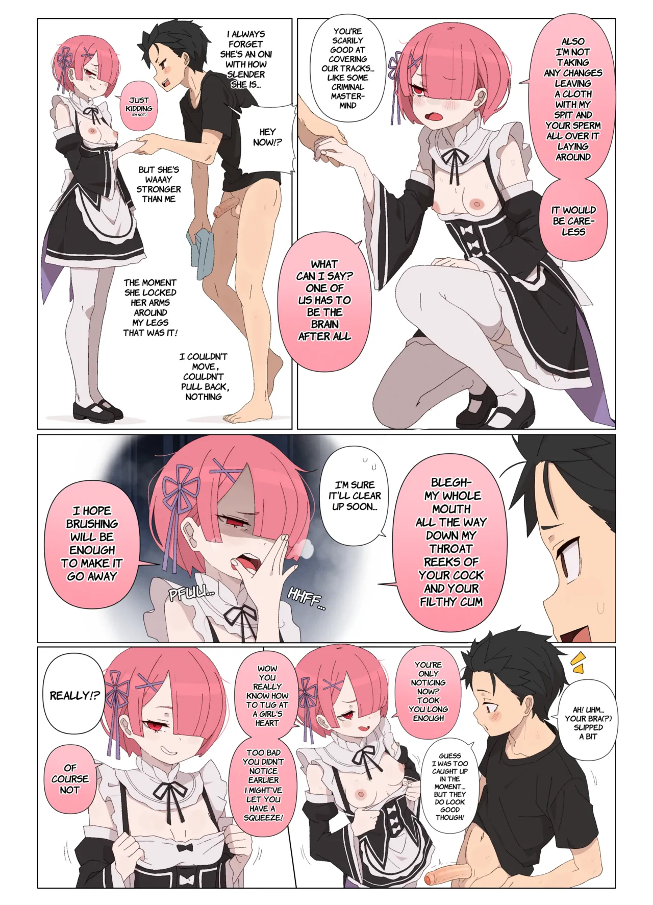 Ramming Ram Ch. 1 page 31 featuring ram re zero kara hajimeru isekai seikatsu parody - maid handjob hentai manga - read online free