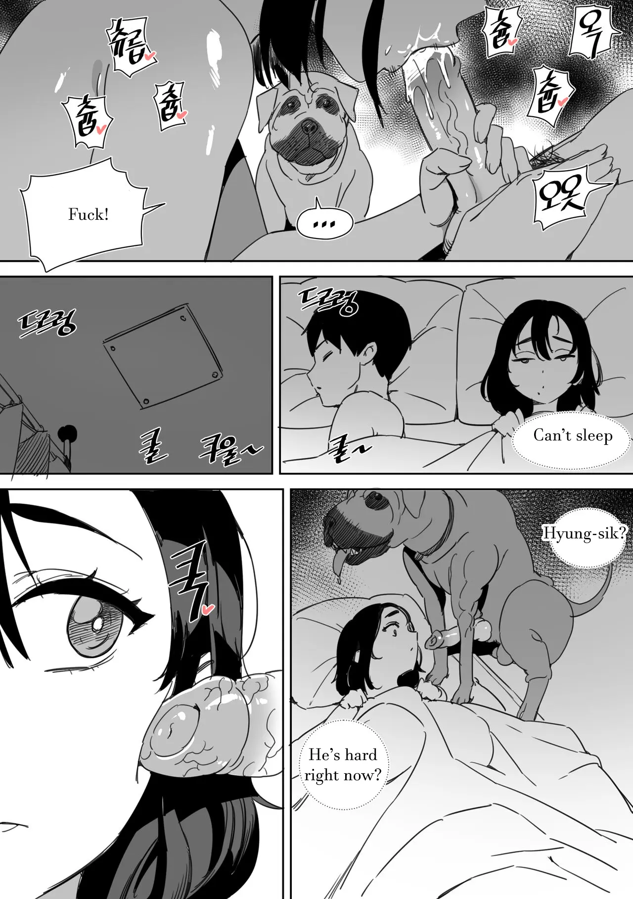 Yeochin Gaehante NTR Danghaneun Manhwa | I was cucked by my girlfriend's dog! page 18 original parody - big breasts netorare hentai manga - read online free