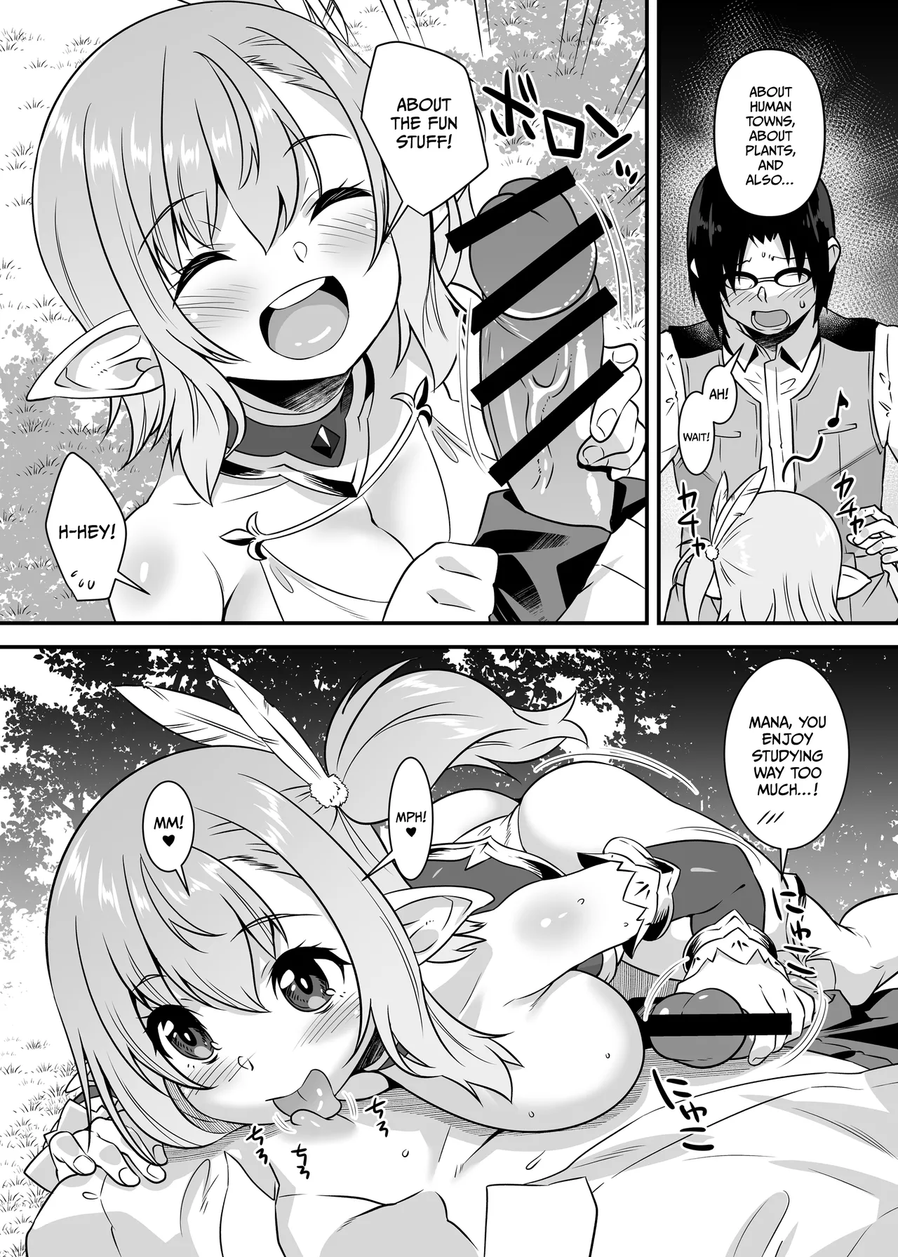 Sukebe Elf Tanbouki Soushuuhen Tokuten | Lewd Elf Tanbouki Special Add-on page 11 original parody - sole male big breasts hentai manga - read online free
